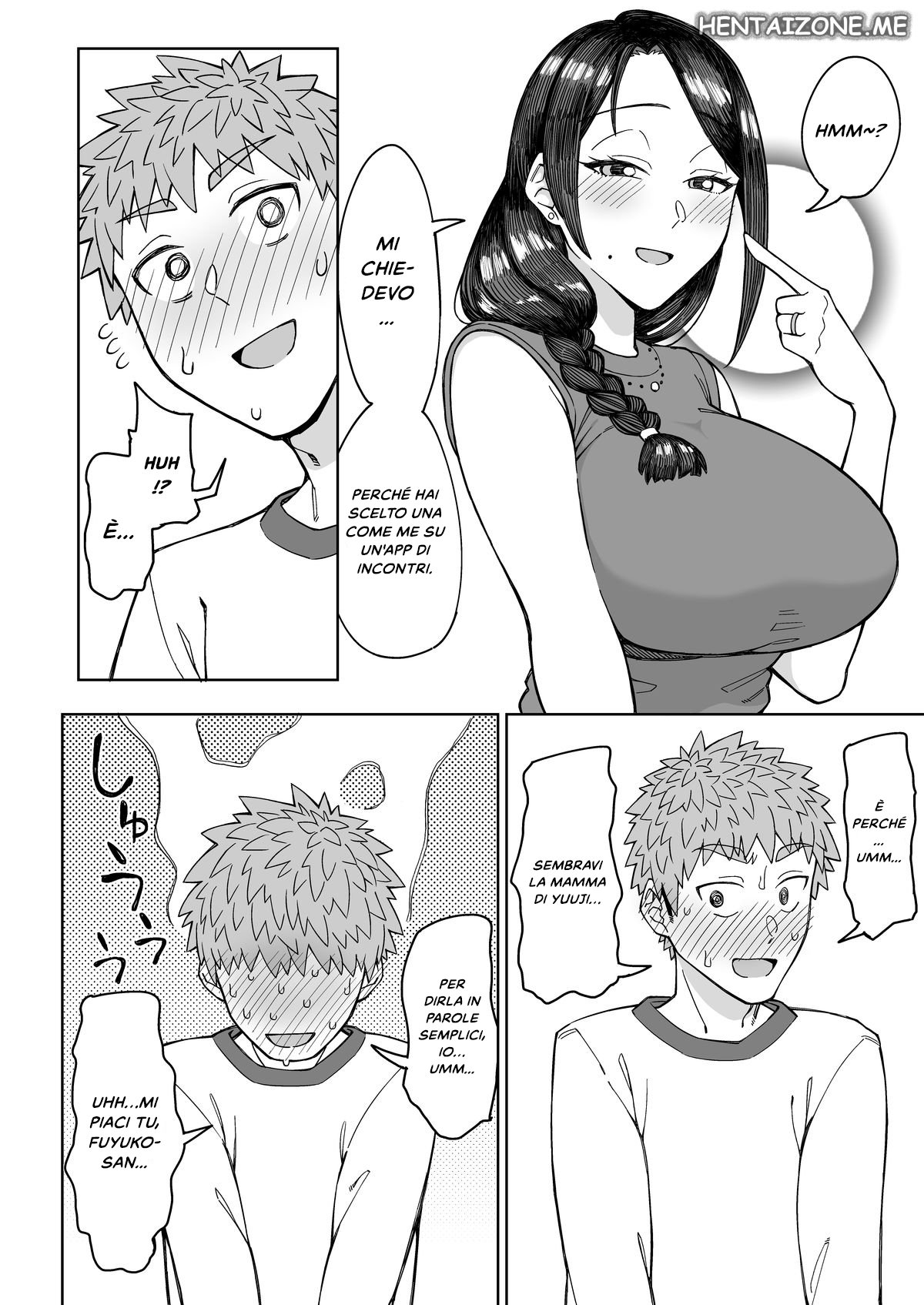 [DOGTAG (Akutenkou)] Hatsukoi no Hito wa, Tomodachi no Mama. | Il Mio Primo Amore è la Mamma del Mio Amico [Italian] [Digital] image number 11