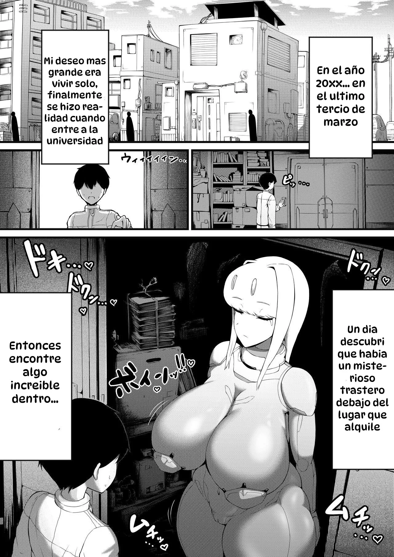 [Ai to Namida] Bakunyuu Android Onee-san ni Ingo Maso Seme Seishori sareru｜La SexDroide Tetona que Cumple Todos mis Fetiches [Spanish] [Hta scan] 이미지 번호 2