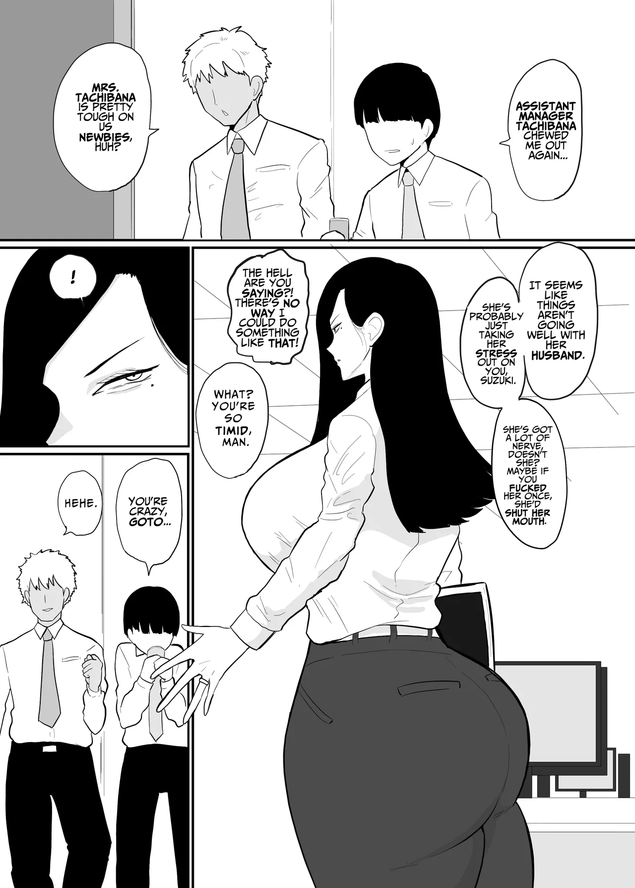 [Crepe Crepe (Creople)] That Bitchy Boss Is My Fuck Buddy [English] [Reforged] 图片编号 3