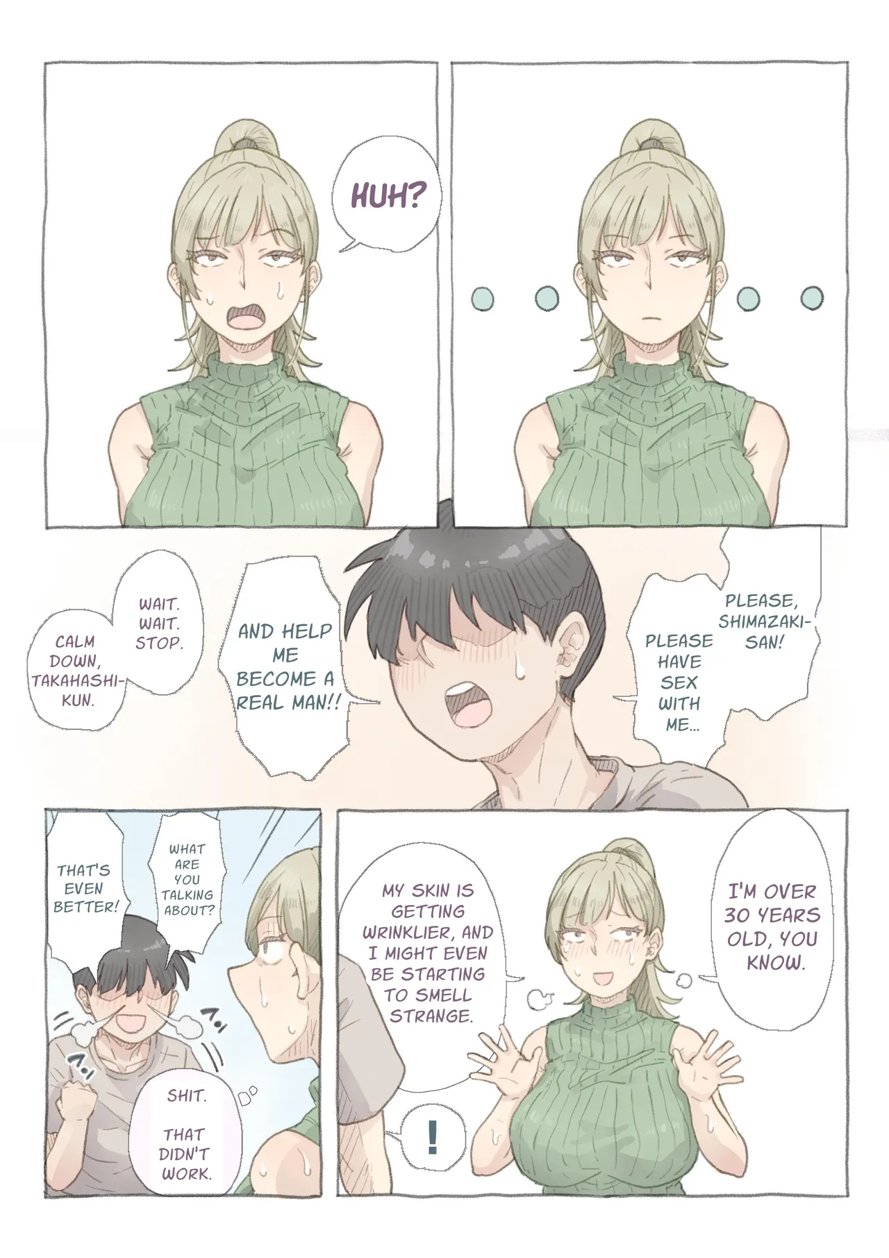 [Nozomi Warabi] Baito-saki no Shimazaki-san | My Colleague Shimazaki [English] [Solid Rose] 图片编号 7