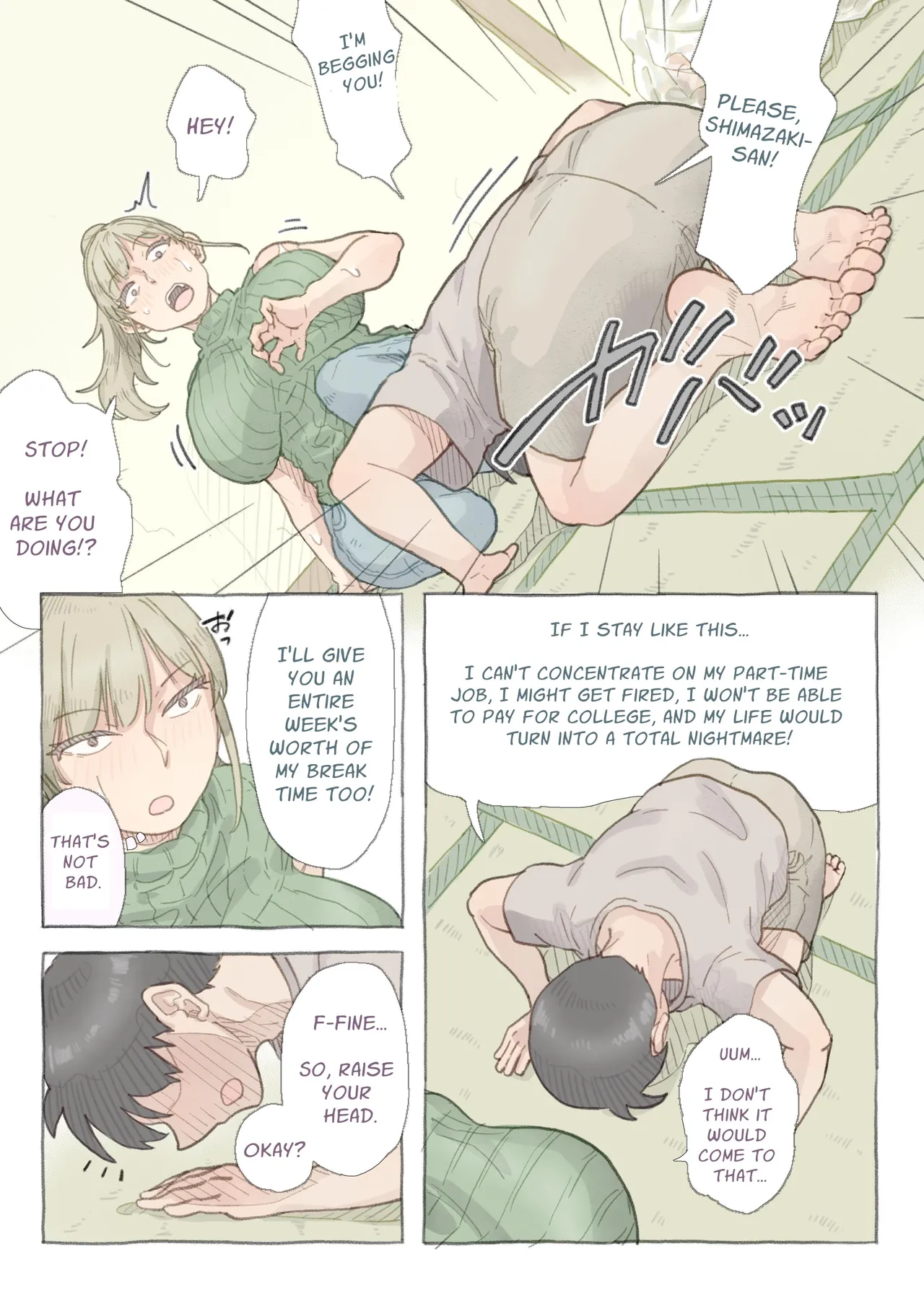 [Nozomi Warabi] Baito-saki no Shimazaki-san | My Colleague Shimazaki [English] [Solid Rose] 图片编号 8