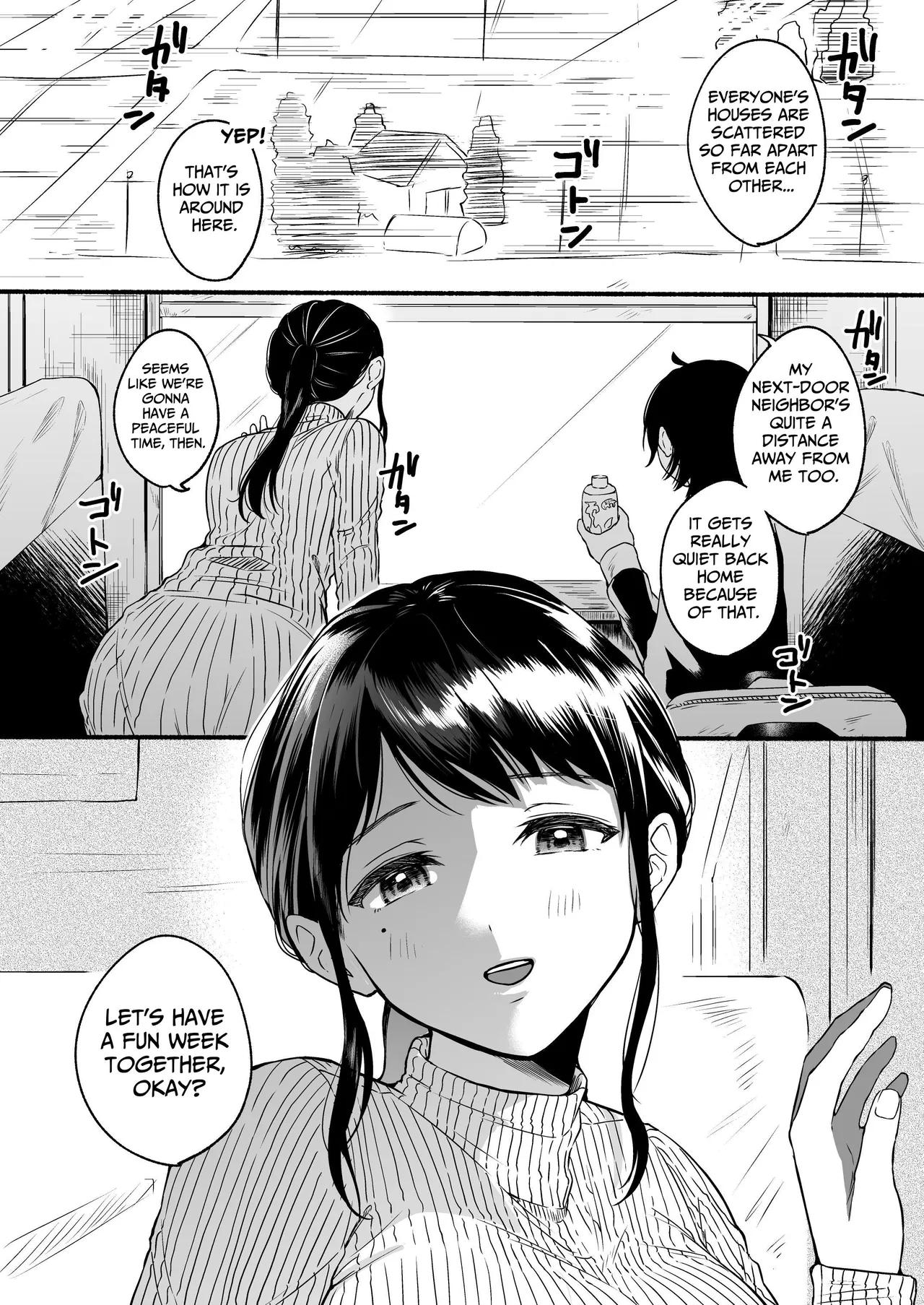 [Chiru Kuni (Onaka Emi)] Seiki Gyakuten Kanojo ni Dakareru Nanokakan | Genital Swap ~Being Fucked By My Girlfriend For A Week~ [English] [tsuyoshi] image number 2