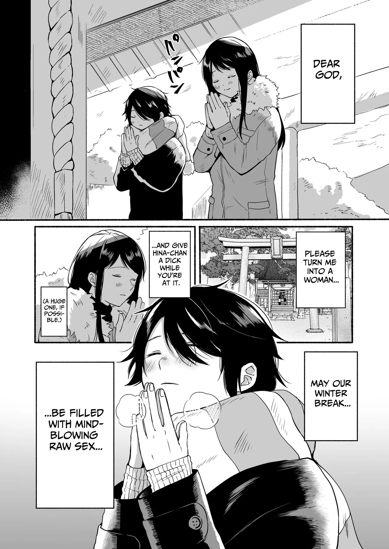 [Chiru Kuni (Onaka Emi)] Seiki Gyakuten Kanojo ni Dakareru Nanokakan | Genital Swap ~Being Fucked By My Girlfriend For A Week~ [English] [tsuyoshi] image number 7