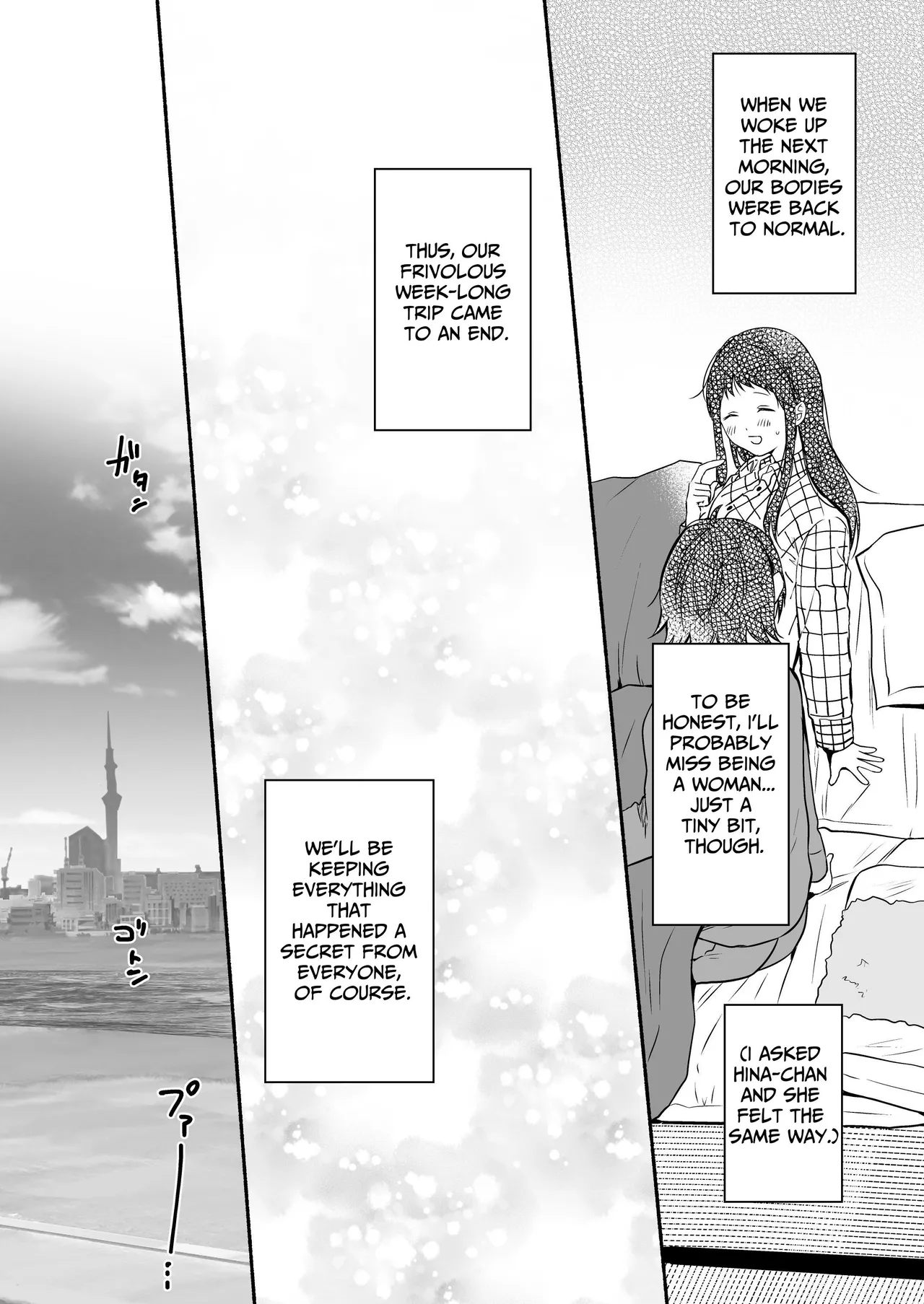 [Chiru Kuni (Onaka Emi)] Seiki Gyakuten Kanojo ni Dakareru Nanokakan | Genital Swap ~Being Fucked By My Girlfriend For A Week~ [English] [tsuyoshi] image number 47