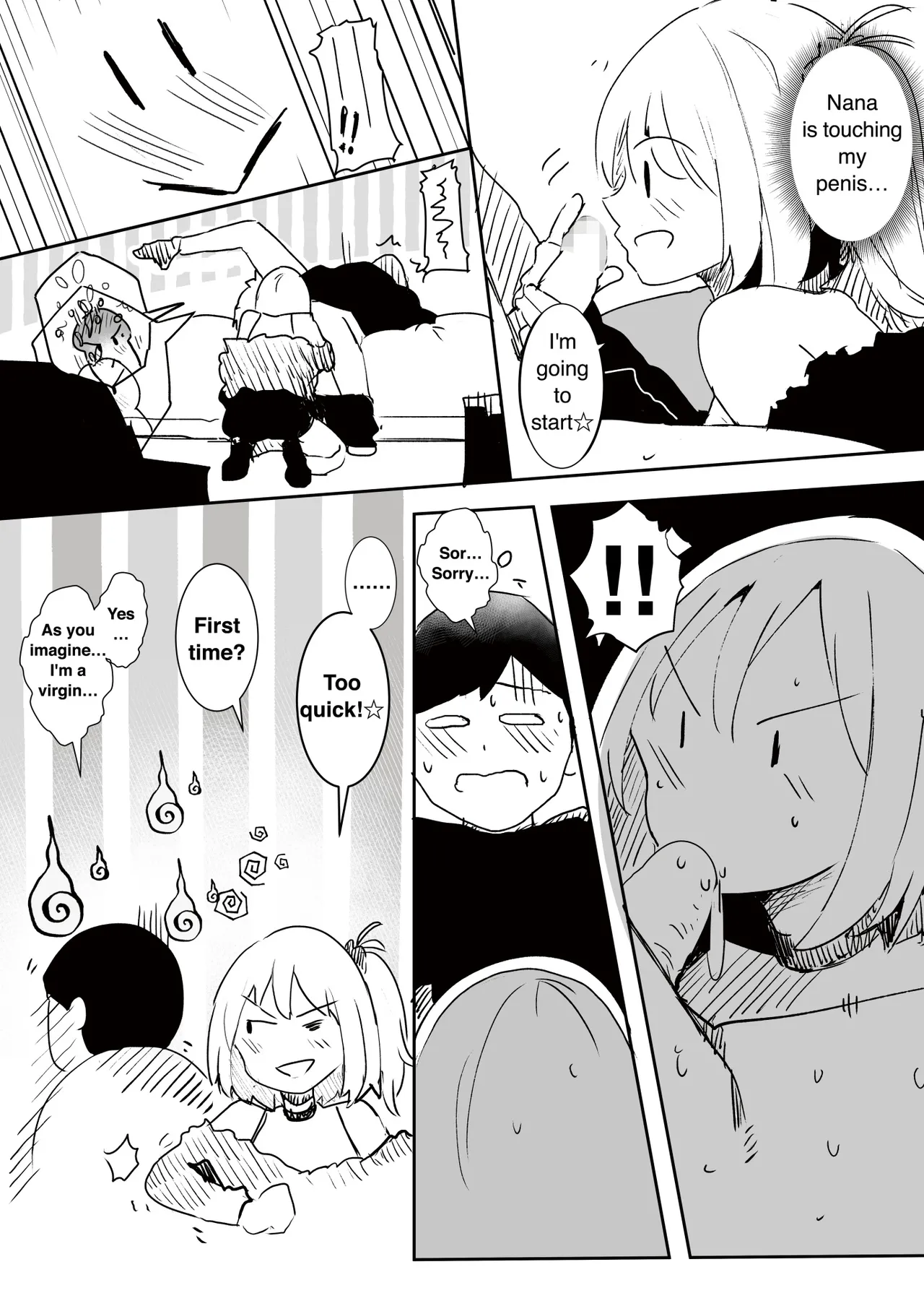 [RefRevo Comic (Harigane Shinshi)] Gal Tasuketara Doutei Sotsugyou!? | Helping a gal, allow me to lose my virgin!? [English] 图片编号 8