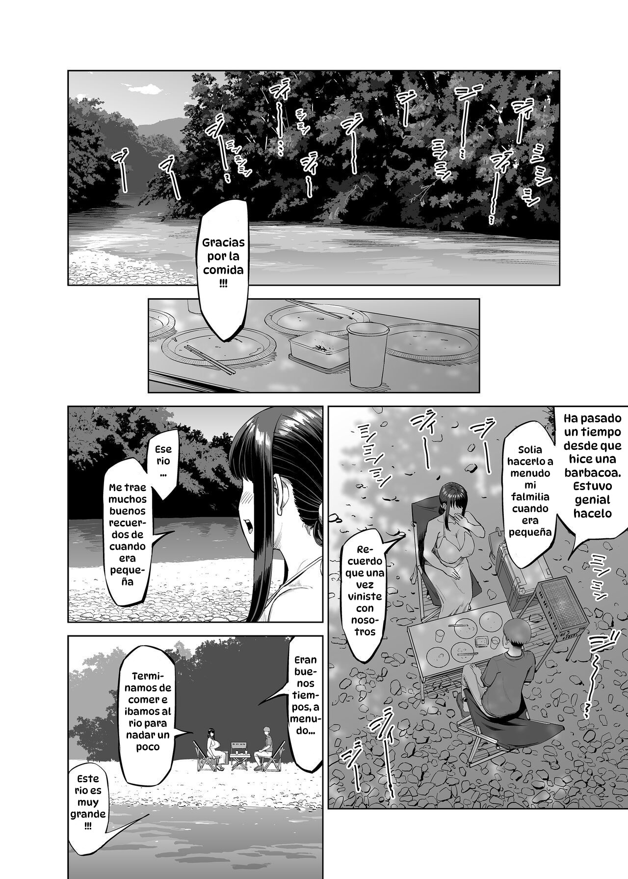 [R Koubou (Ruzi)] Tomodachi no Okaa-san ni Sasowarete... Inaka ni Kichaimashita｜Invitado por la Madre de mi Amigo... Terminé Yendo al Campo [Spanish] [Hta scan] [Digital] 图片编号 19