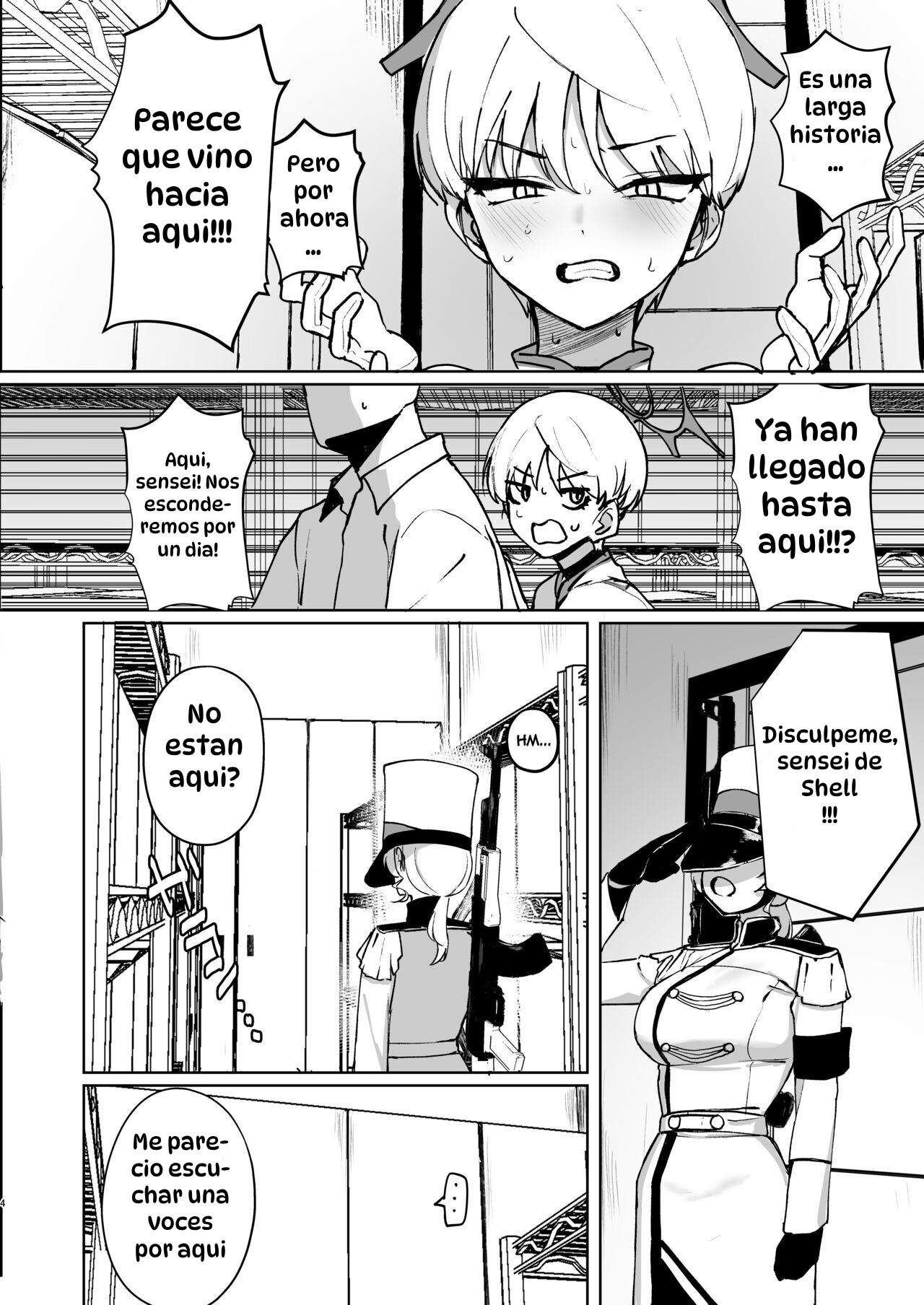 [WAKUWAKU DINING (Wakuwaku Kitchen)] Marina no Ma｜''Ma'' de Marina (Blue Archive) [Spanish] [Hta scan] [Digital] image number 3