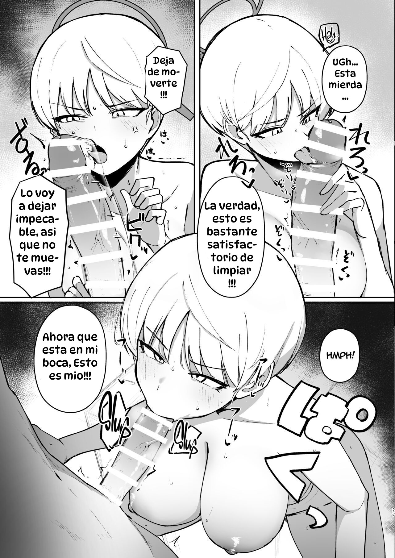 [WAKUWAKU DINING (Wakuwaku Kitchen)] Marina no Ma｜''Ma'' de Marina (Blue Archive) [Spanish] [Hta scan] [Digital] image number 26