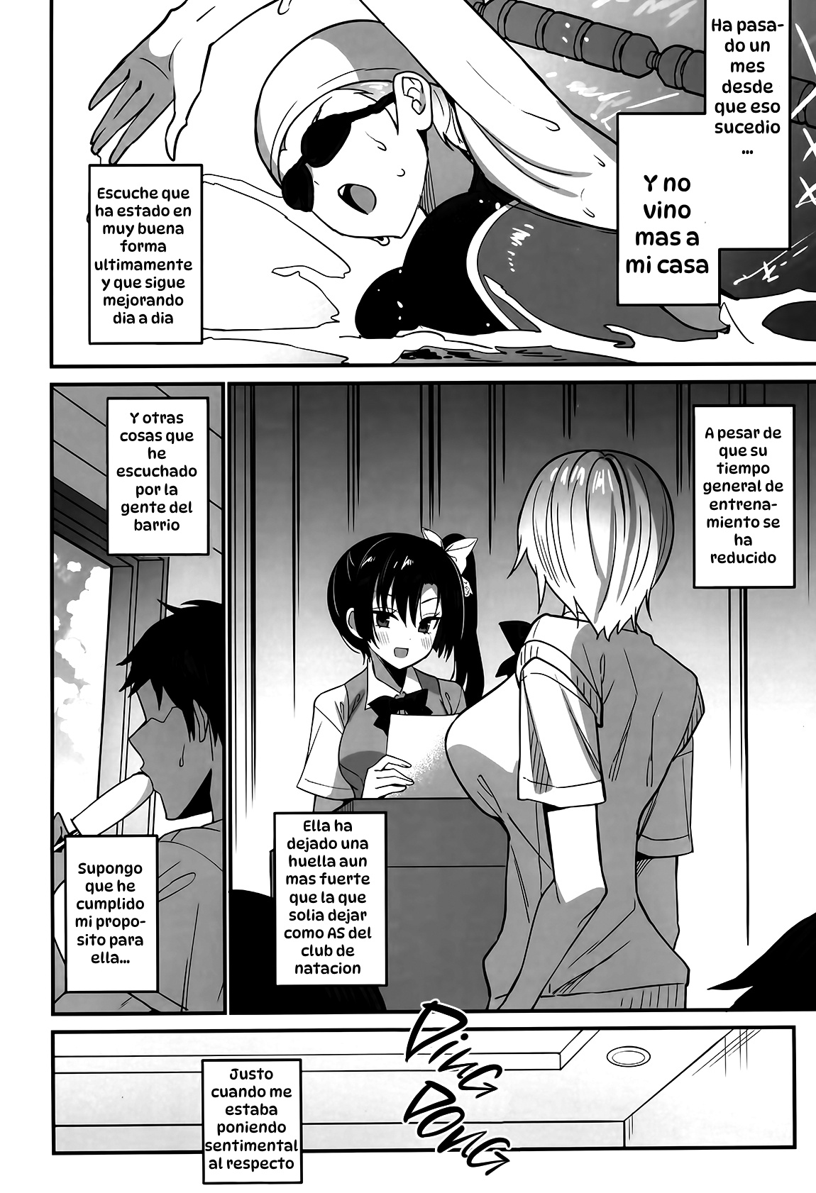 (C104) [OTOMEKIBUN (Sansyoku Amido.)] Kawabara Hazuki no Junai Root｜La Ruta de Amor Puro de Kawabara Hazuki [Spanish] [Hta scan] изображение № 18