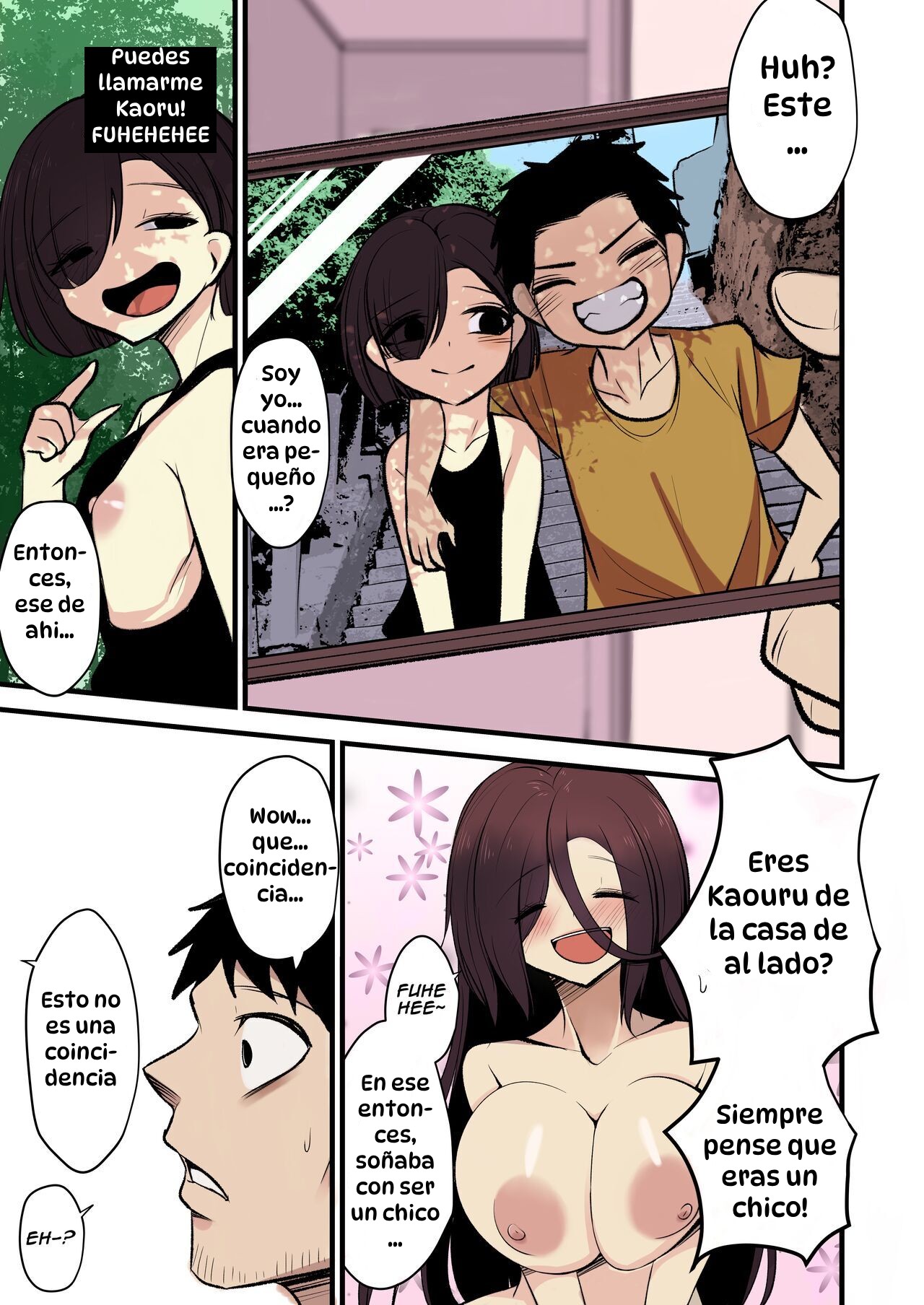 [Akagai (Mine Thrower)] Omome no Bakunyuu InCha Joshi wa Okirai desu ka？｜¿Odias a las Tetonas Tímidas pero Intensas？[Spanish] [Hta scan] [Colorized] [Decensored] 图片编号 32