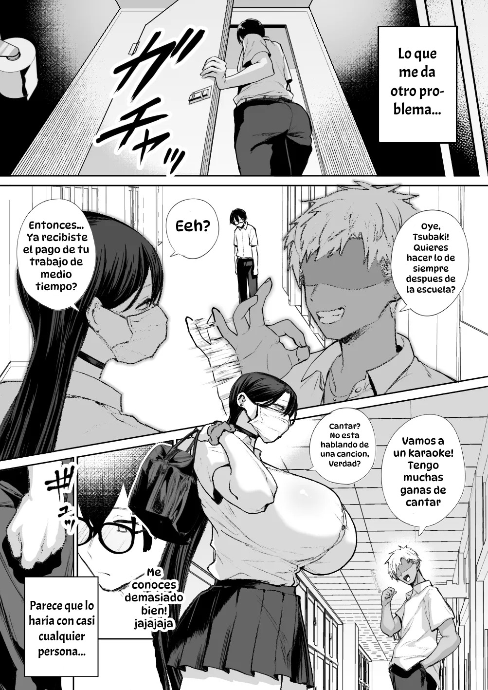 [Hanekkaeri (Ricochet)] Otaku no Boku ni mo Nakadashi Sasete Kureru Yasashii Yariman Bitch Gal｜Una Gyaru Amable, Tranquila y Perra que Incluso Deja que un Otaku como Yo se Corra Dentro de Ella [Spanish] [Hta scan] [Digital] image number 6