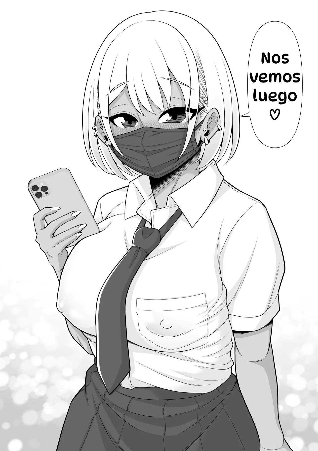 [Pot Detox] Uwasa no Tachinbo Kouen de Kuro Gal JK Katte Nama Nakadashi Shita Hanashi｜Compré a una Bronceada Gal de Preparatoria en el Famoso Parque de Mujeres de Pie y Me Corrí Dentro de Ella sin Condón [Spanish] [Hta scan] изображение № 34