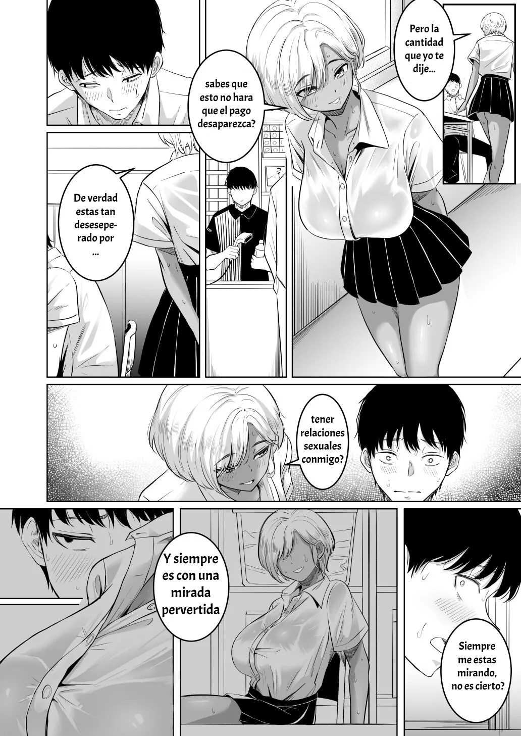 [Kurogoma Seizou Koujou (Goma Gorilla)] Senpai no Muwaa o Boku wa Mitai｜Quiero Sentir el Profundo Calor de Senpai [Spanish] [Hta scan] Bildnummer 5