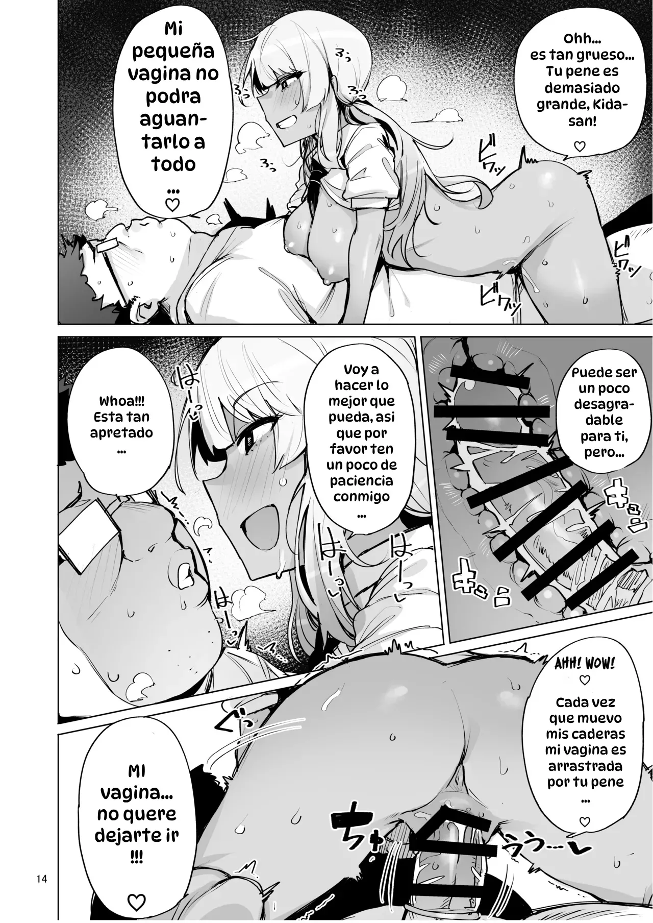 [wakamaker (wakamesan)] Anata no Semen Kaishuu Shimasu 2｜Estoy Aquí para Recolectar tu Semen 2 [Spanish] [Hta scan] [Digital] image number 15