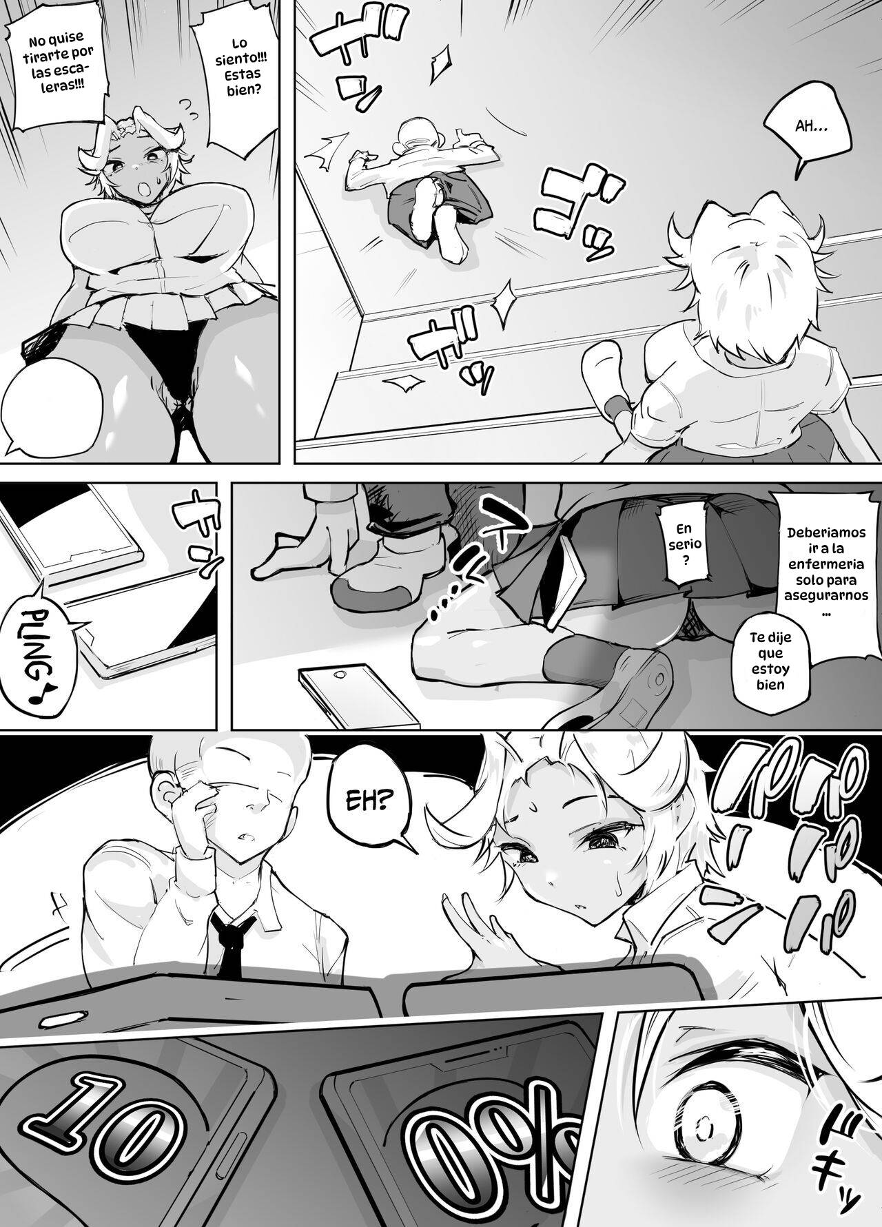 [blue soda] Kare yori Ii Hito ga Aishou Appli de Mitsukatte...｜Encontré a Alguien Mejor que Él en una App de Compatibilidad... [Spanish] [Hta scan] image number 7