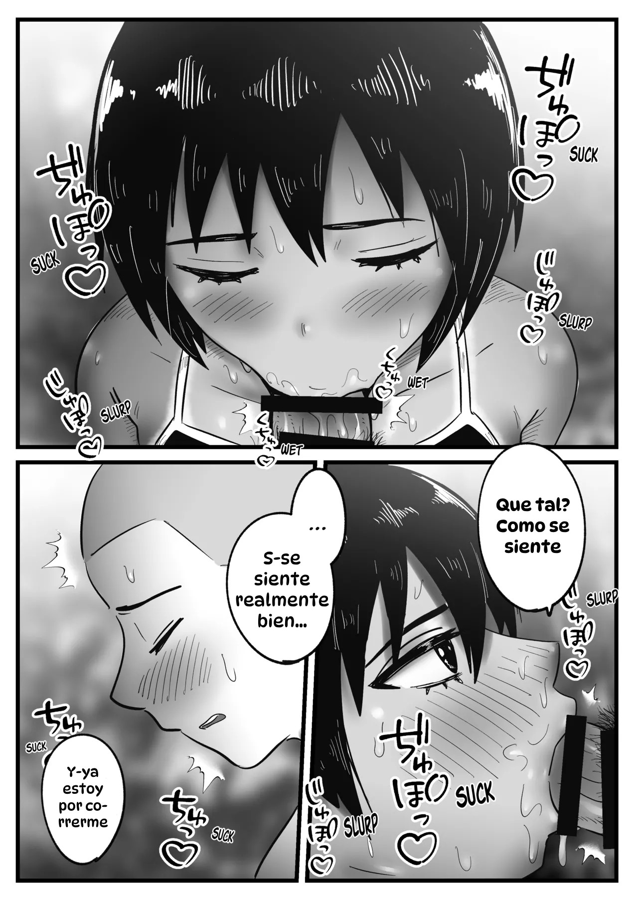 [Yoshi] Boyish na Osananajimi to Taiyou no Shita de Asedaku Sex suru Hanashi｜Sexo Sudoroso Bajo el Sol con Mi Marimacha Amiga de la Infancia [Spanish] [Hta scan] 图片编号 13