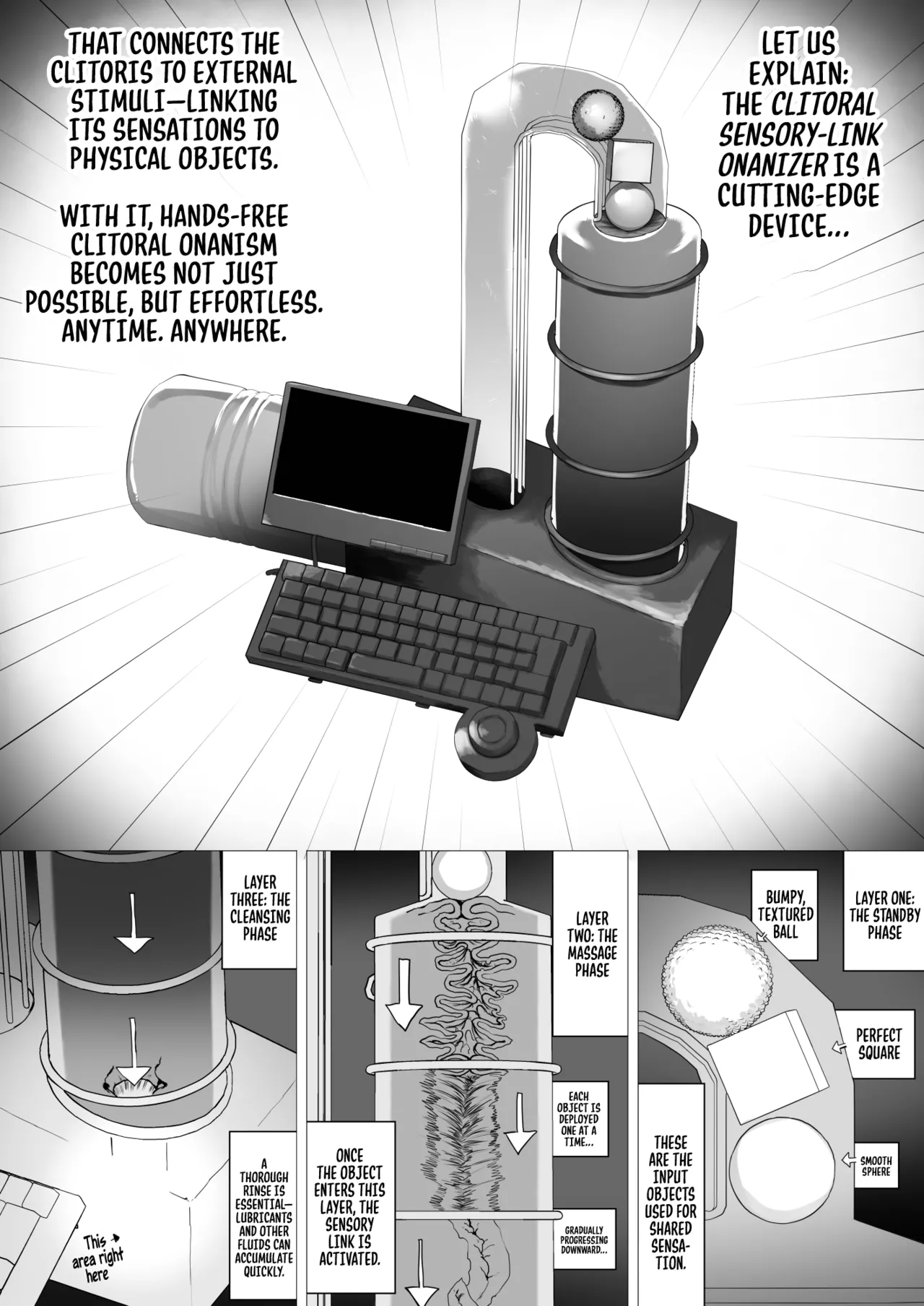 [Keisho o Ryakusuna! (Keishoryaku)] Tensai Kagakusha Kiri Bousou | Runaway Clit of the Genius Scientist [English] [Sonarin迫] image number 4