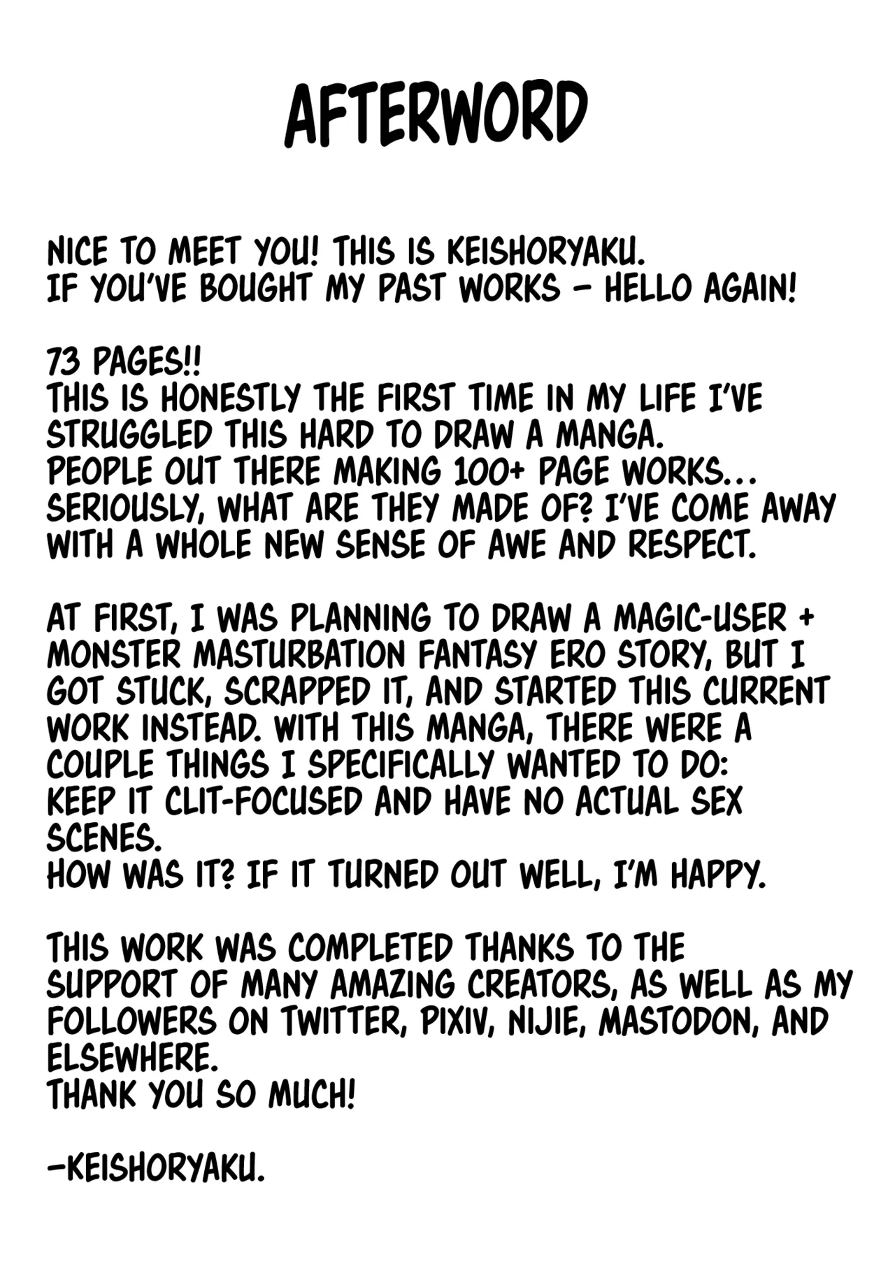 [Keisho o Ryakusuna! (Keishoryaku)] Tensai Kagakusha Kiri Bousou | Runaway Clit of the Genius Scientist [English] [Sonarin迫] image number 79