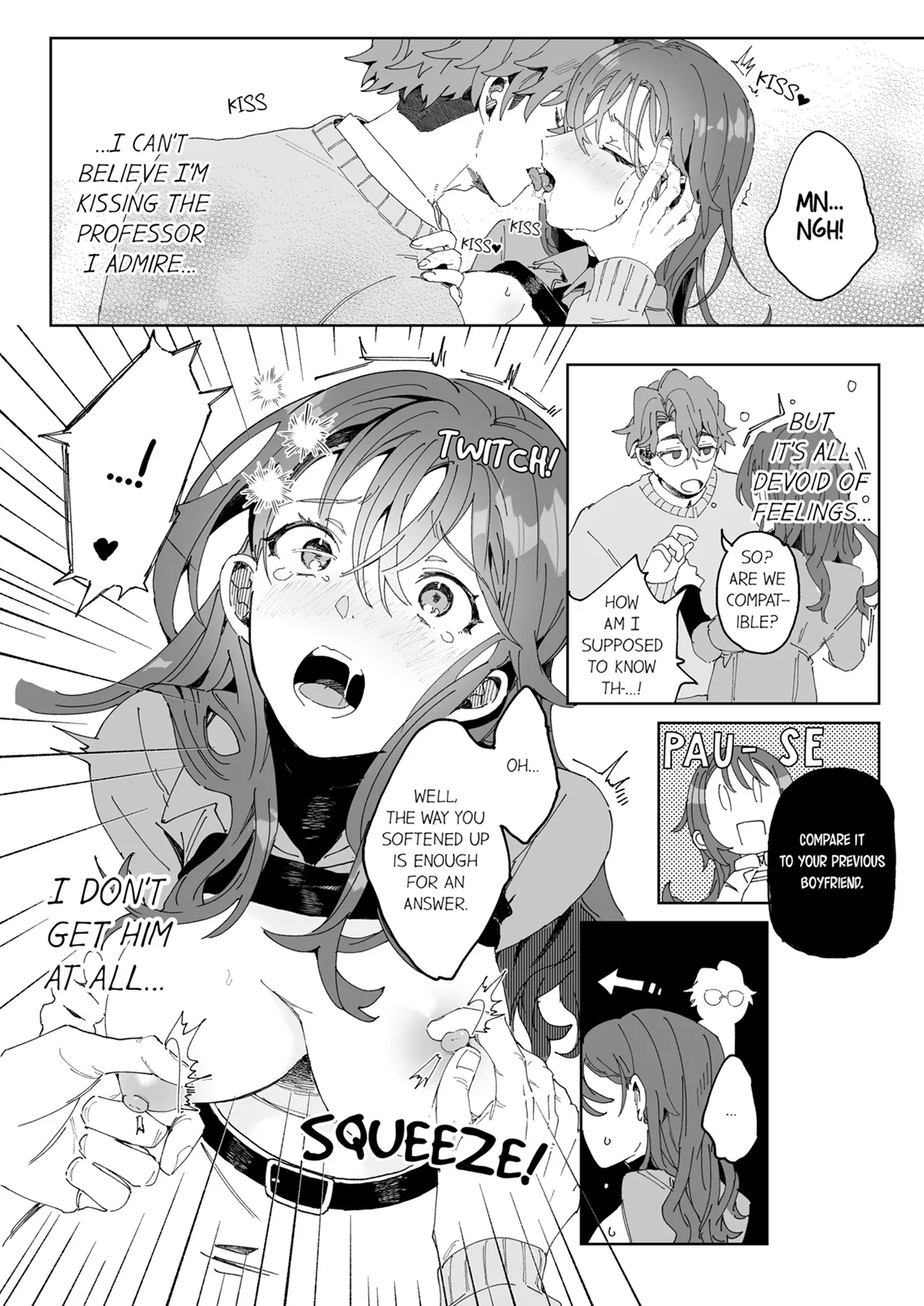 [Otsui Mikage (Otomeshi Mikage)] Kenkyuu Naiyou wa Seikan Kaihatsu!? ~Wata-chan wa Kyouju no H na Jikkendai~ | Researching Sexual Development!? -Wata Becomes Her Professor's Test Subject for Sex- Chapter 1-7 [English] image number 13