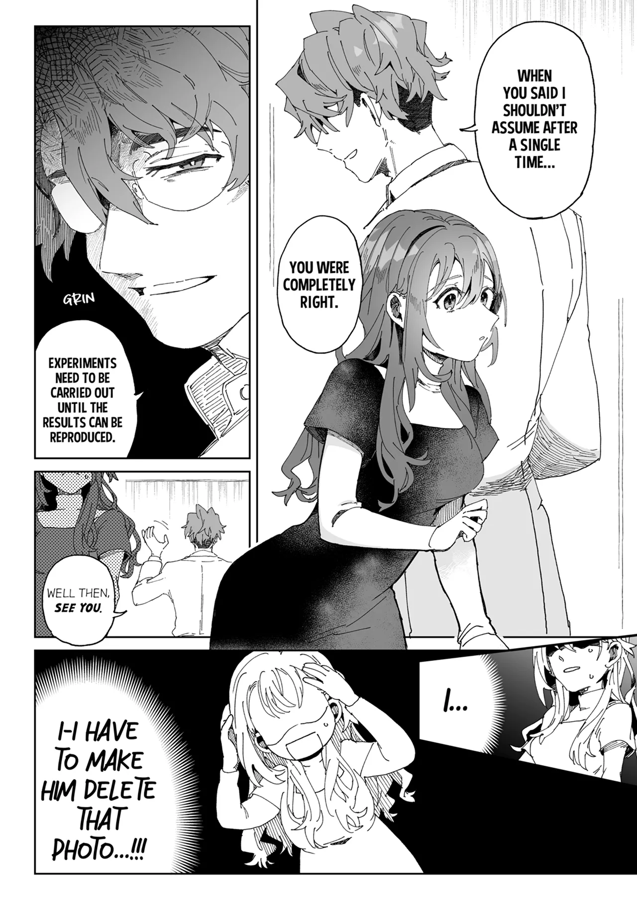 [Otsui Mikage (Otomeshi Mikage)] Kenkyuu Naiyou wa Seikan Kaihatsu!? ~Wata-chan wa Kyouju no H na Jikkendai~ | Researching Sexual Development!? -Wata Becomes Her Professor's Test Subject for Sex- Chapter 1-7 [English] image number 25