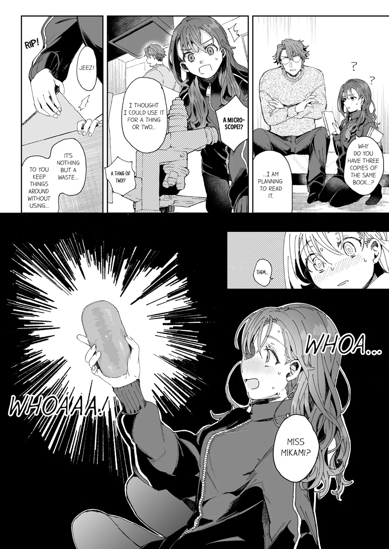 [Otsui Mikage (Otomeshi Mikage)] Kenkyuu Naiyou wa Seikan Kaihatsu!? ~Wata-chan wa Kyouju no H na Jikkendai~ | Researching Sexual Development!? -Wata Becomes Her Professor's Test Subject for Sex- Chapter 1-7 [English] image number 29