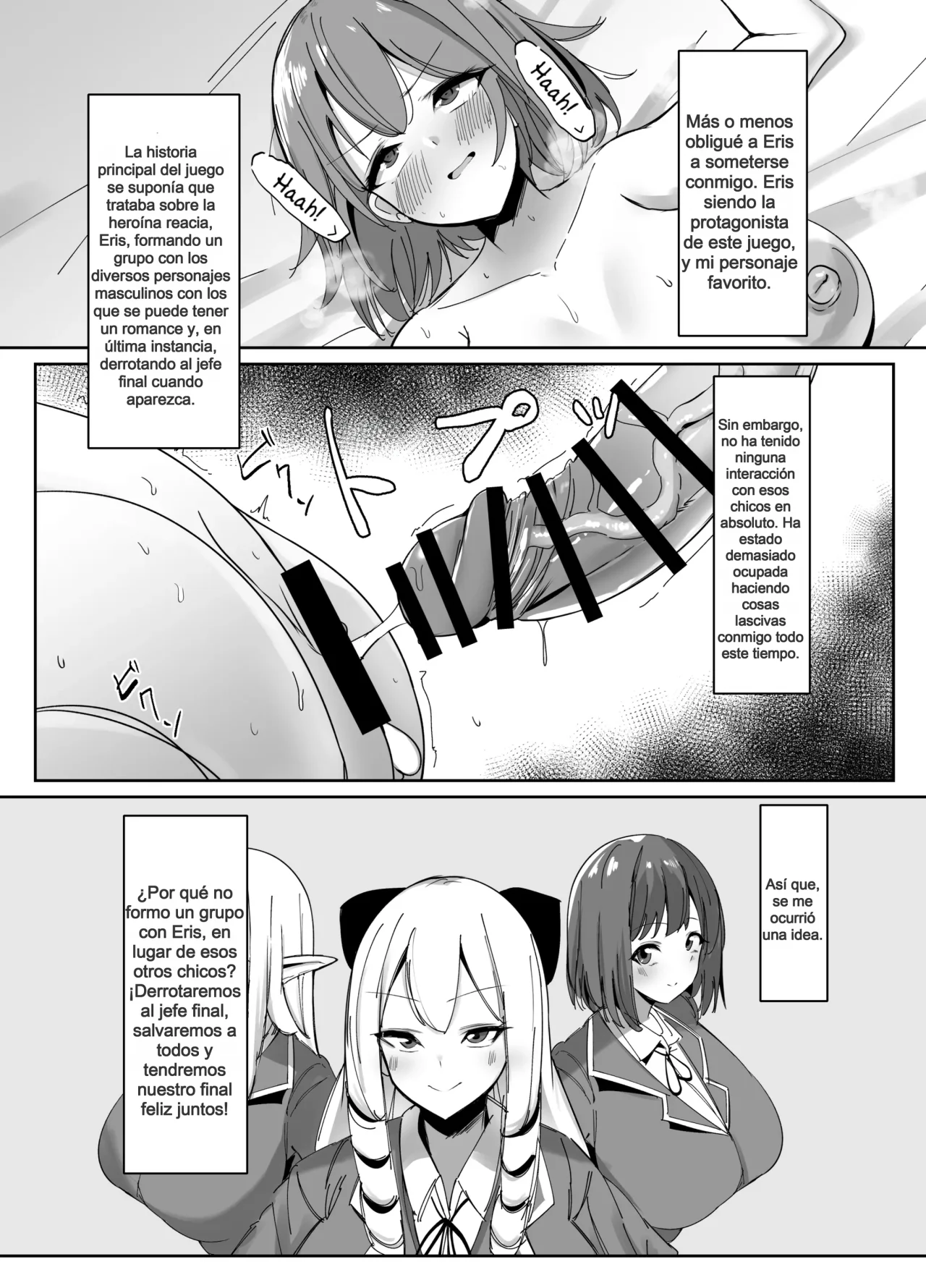 [COSCOteikoku (sella)] Otome Game no Akuyaku Reijou ni Tensei Shitara Ura Settei de Futanari deshita ~Ch. 2~｜Reencarné en un Juego Otome como una Futanari en una Ruta Secreta ~Cap. 2~ [Spanish] [Traduc_esp] [Digital] 图片编号 4