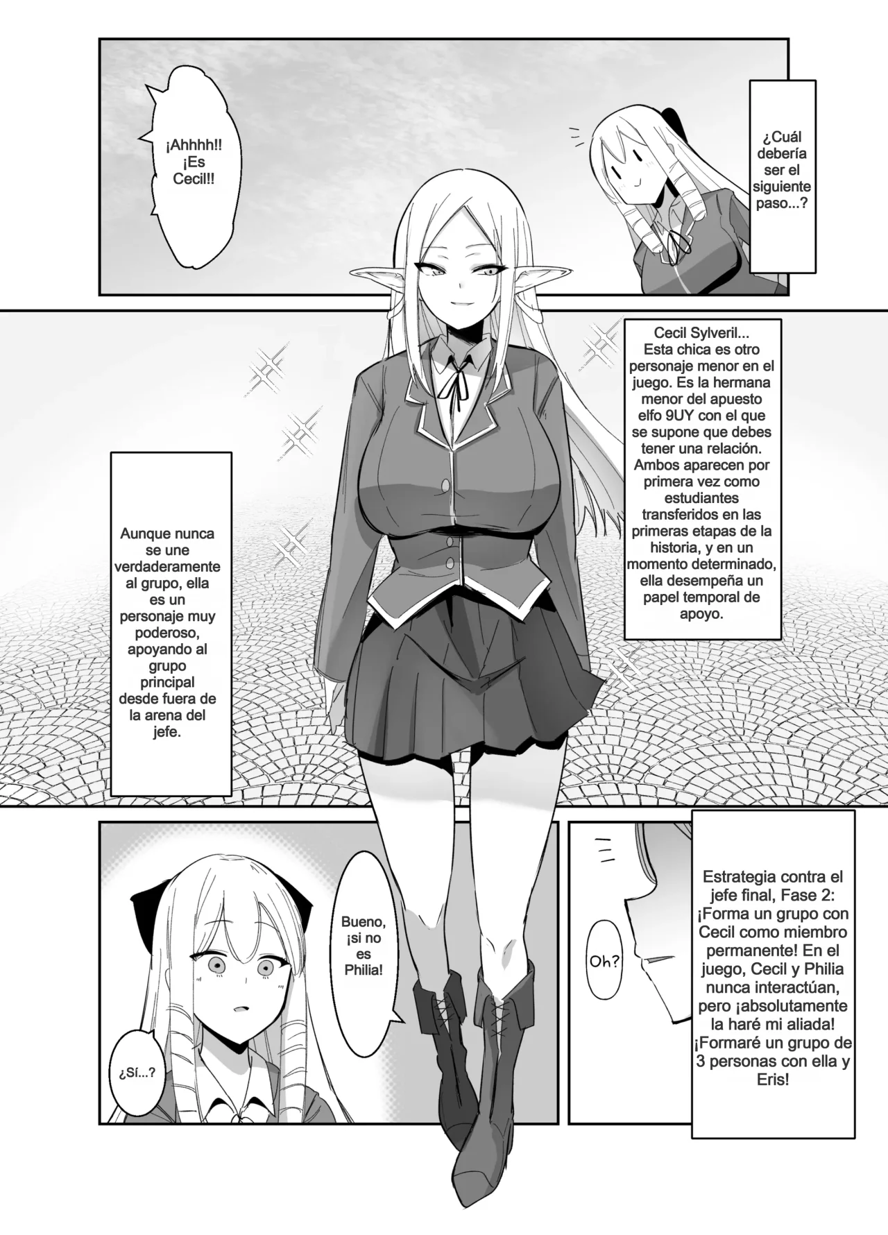 [COSCOteikoku (sella)] Otome Game no Akuyaku Reijou ni Tensei Shitara Ura Settei de Futanari deshita ~Ch. 2~｜Reencarné en un Juego Otome como una Futanari en una Ruta Secreta ~Cap. 2~ [Spanish] [Traduc_esp] [Digital] 图片编号 15