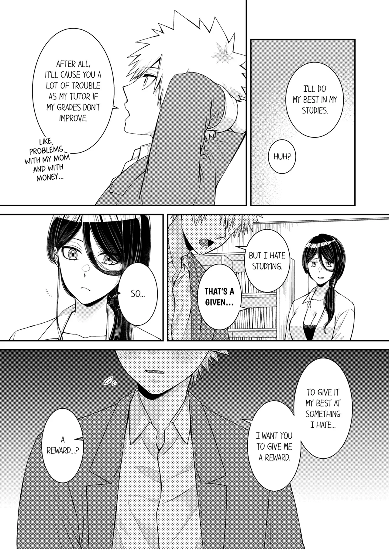 [kinokomimi] 'Sensei, Sounyuu Rete mo Iinda yo ne?' ~ Oshi ni Yowai Kateikyoushi, Oshiego SEX ni Hame Makete | Can I Stick it in, Teacher? An Easily Persuaded Private Tutor Gives in to Having Sex With Her Student Chapter 1-7 [English] image number 5