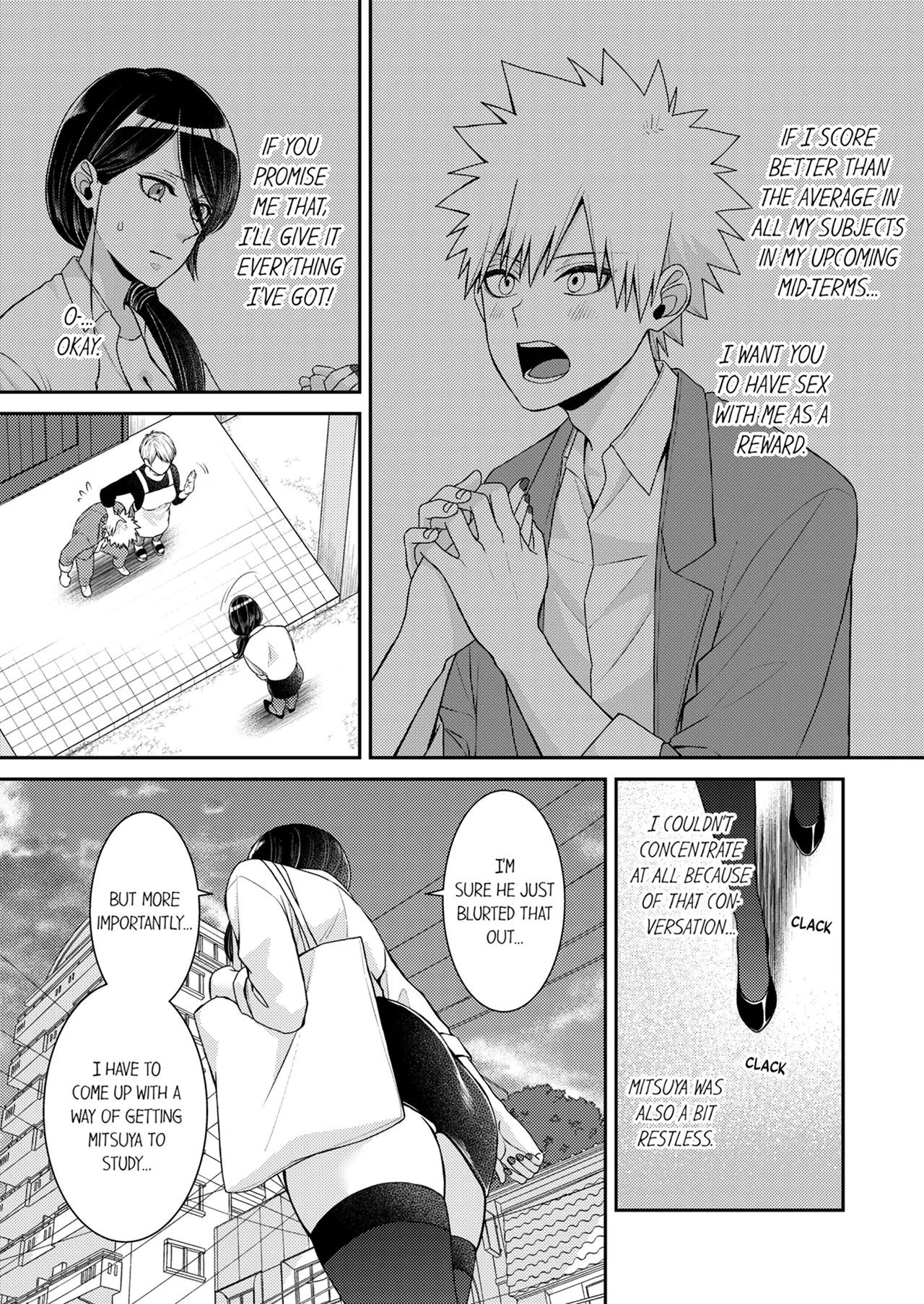 [kinokomimi] 'Sensei, Sounyuu Rete mo Iinda yo ne?' ~ Oshi ni Yowai Kateikyoushi, Oshiego SEX ni Hame Makete | Can I Stick it in, Teacher? An Easily Persuaded Private Tutor Gives in to Having Sex With Her Student Chapter 1-7 [English] image number 7