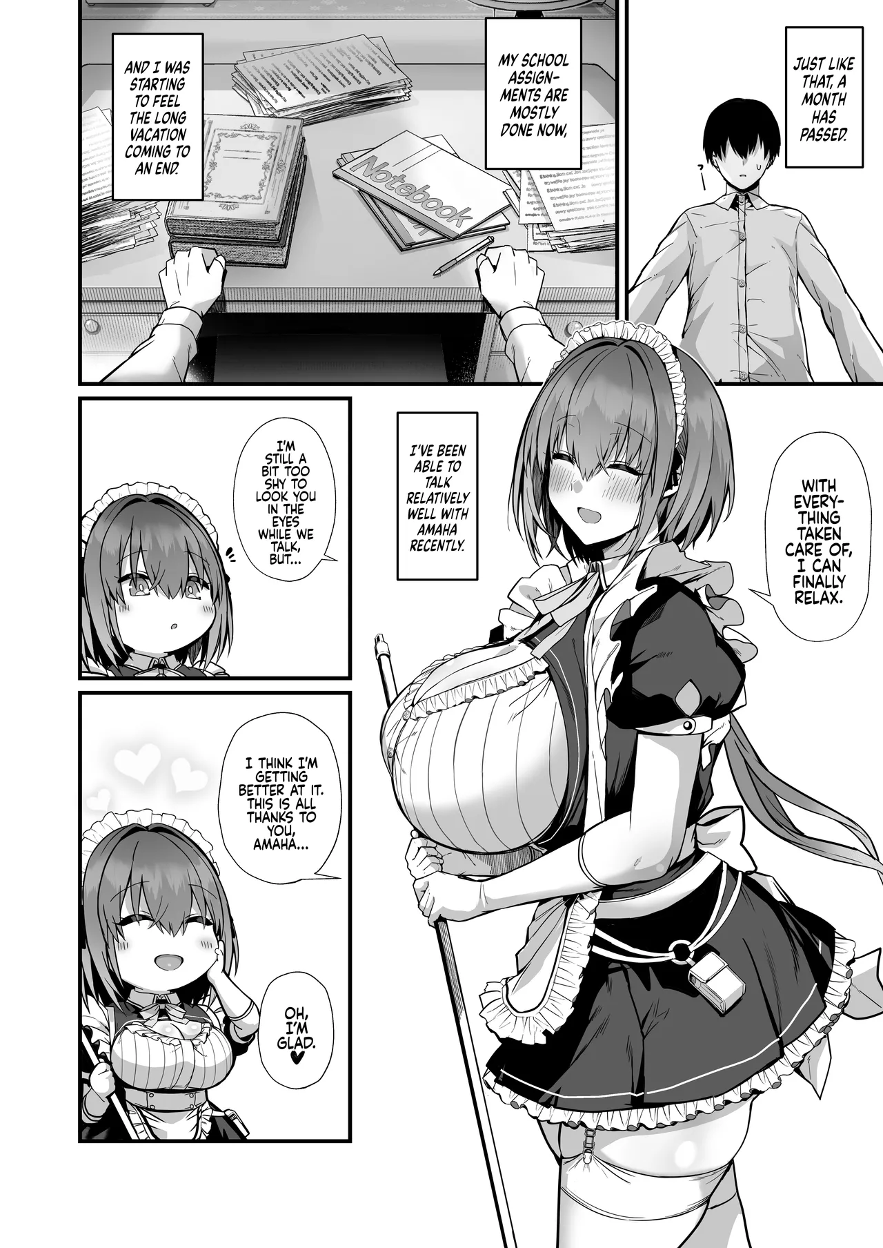 [Flock Blue (Blue_Gk)] Love Maid -Yasashikute Amaama na Kyonyuu Ero Maid San to SEX Shimakuru Ohanashi- | Love Maid - A Story about having lots of Sex with a Sweet, Super-loving Big-breasted Sexy Maid  [English] [Coffedrug] [Digital] 图片编号 43