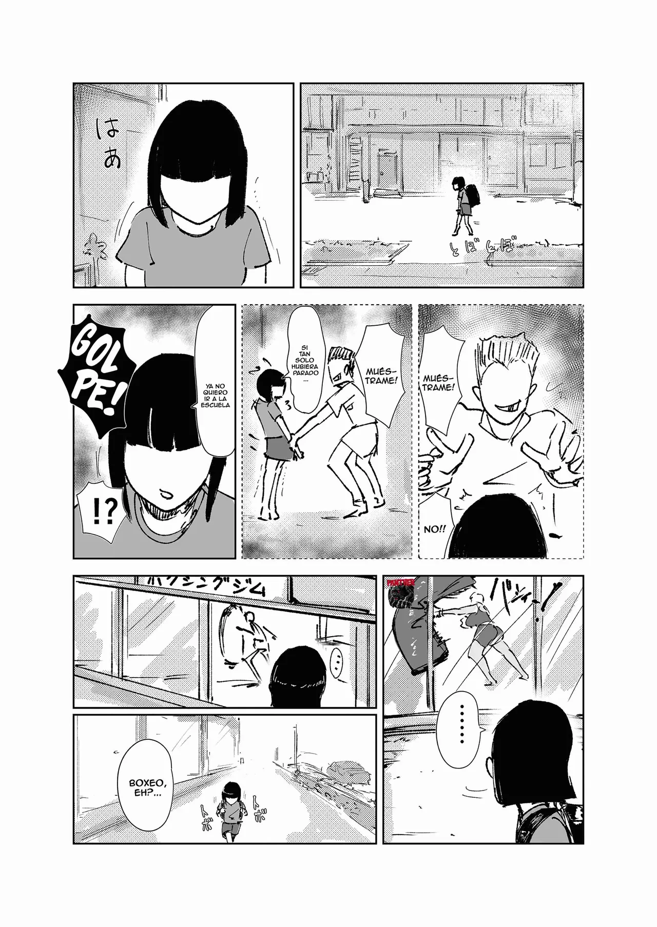 [Hathor] Do-Hentai Boxer Saeko! Yokkyuu Fuman Mama Tare to Ijimerarekko no Tokkun no Hibi | Saeko la boxeadora pervertida entrenando a un chico timido y acosado [Español] [Panther Scan] numero di immagine  3