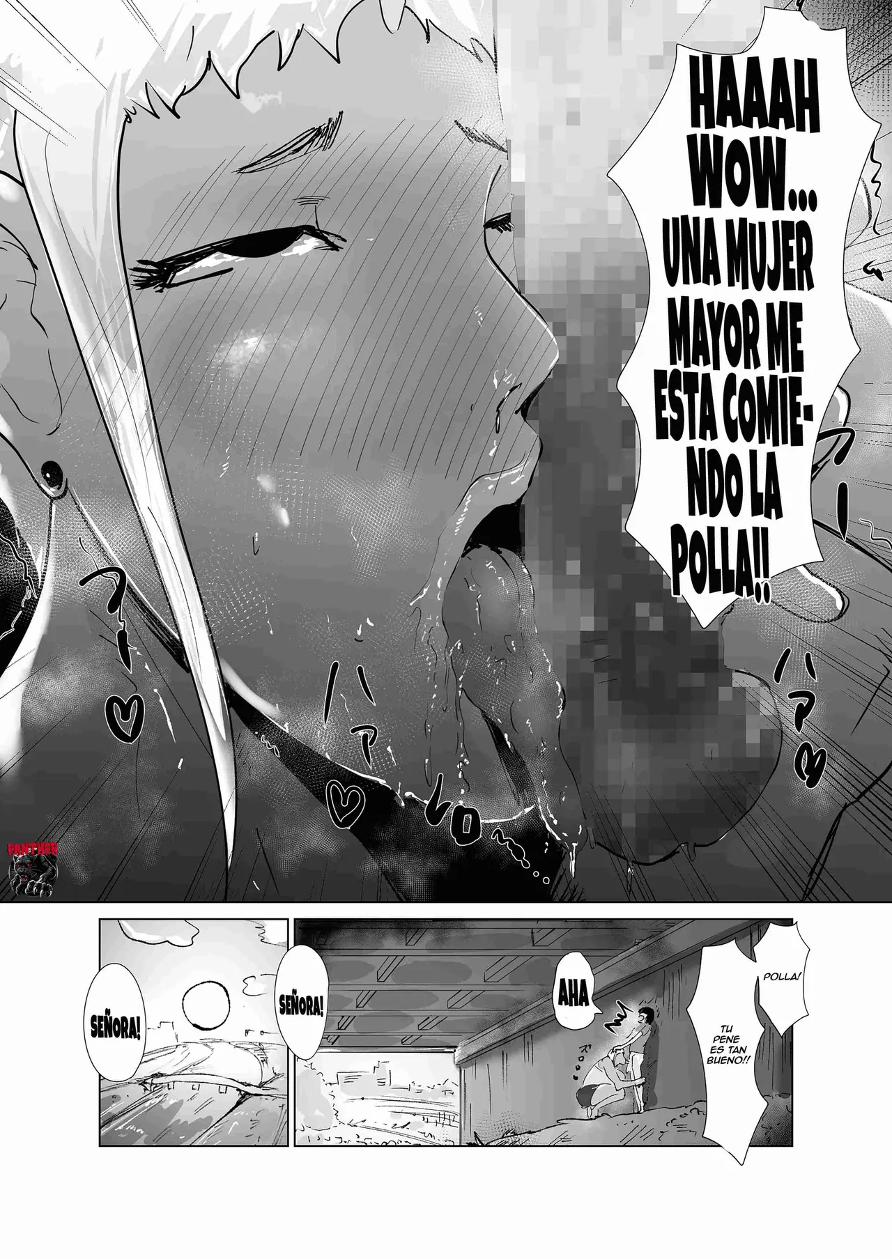 [Hathor] Do-Hentai Boxer Saeko! Yokkyuu Fuman Mama Tare to Ijimerarekko no Tokkun no Hibi | Saeko la boxeadora pervertida entrenando a un chico timido y acosado [Español] [Panther Scan] numero di immagine  14