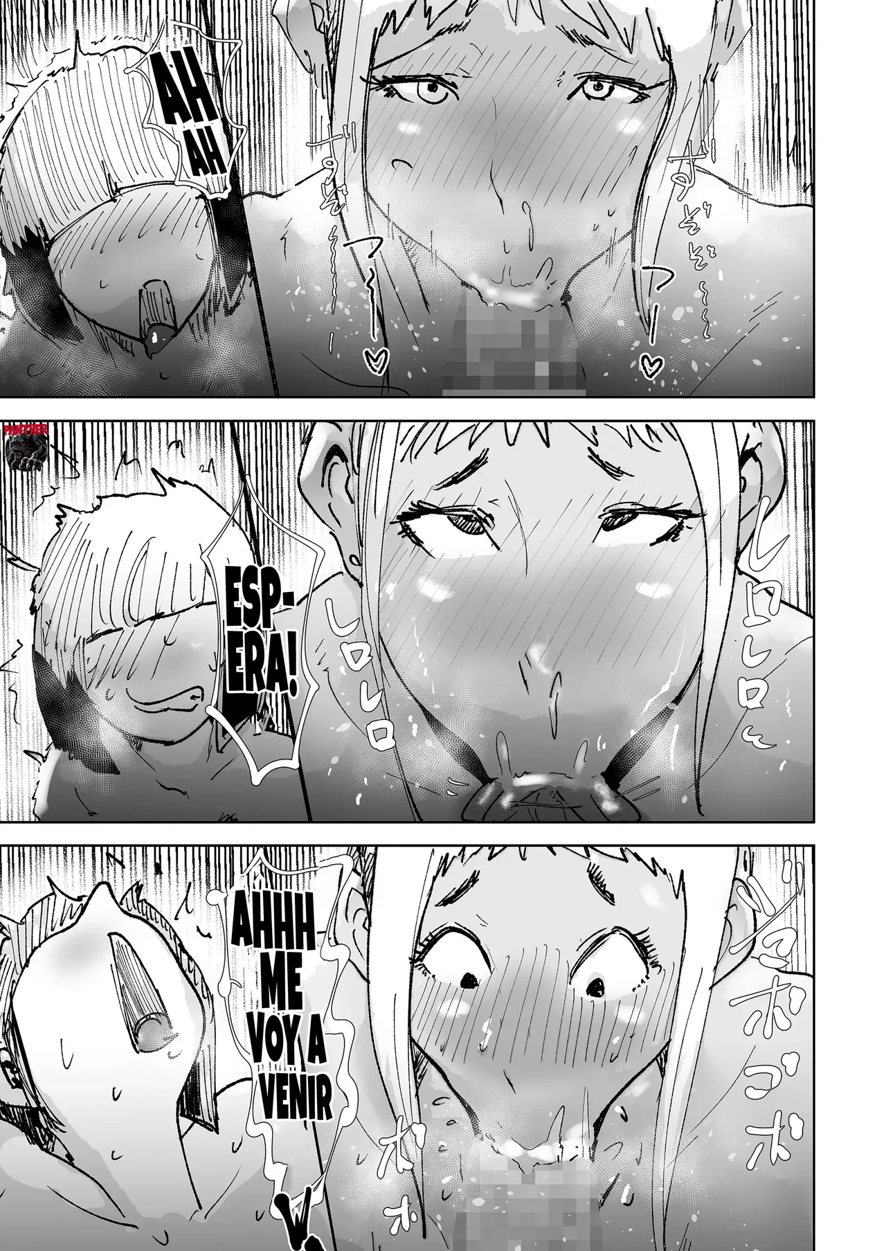 [Hathor] Do-Hentai Boxer Saeko! Yokkyuu Fuman Mama Tare to Ijimerarekko no Tokkun no Hibi | Saeko la boxeadora pervertida entrenando a un chico timido y acosado [Español] [Panther Scan] numero di immagine  32