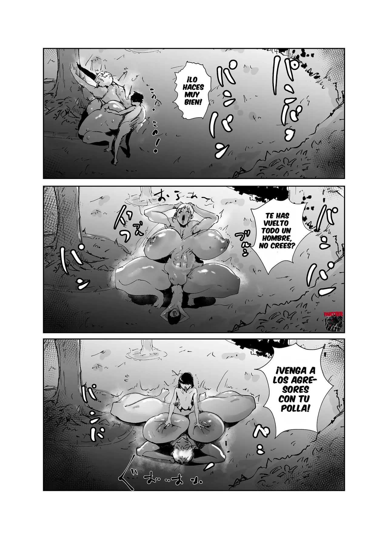 [Hathor] Do-Hentai Boxer Saeko! Yokkyuu Fuman Mama Tare to Ijimerarekko no Tokkun no Hibi | Saeko la boxeadora pervertida entrenando a un chico timido y acosado [Español] [Panther Scan] numero di immagine  52