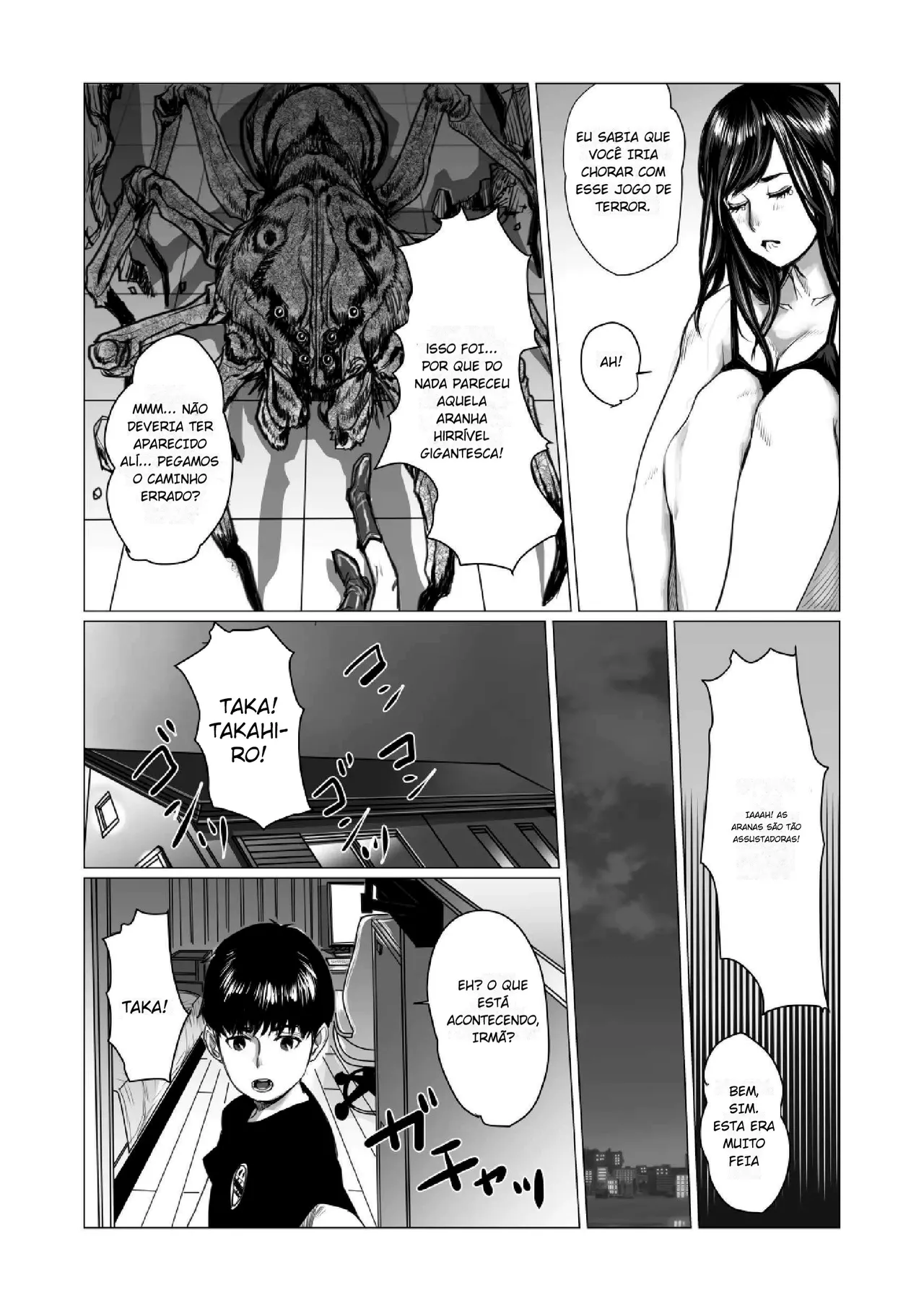 [chocohell] Otouto no Game-nou to Ane no Game-sei [Portuguese-BR] numero di immagine  7