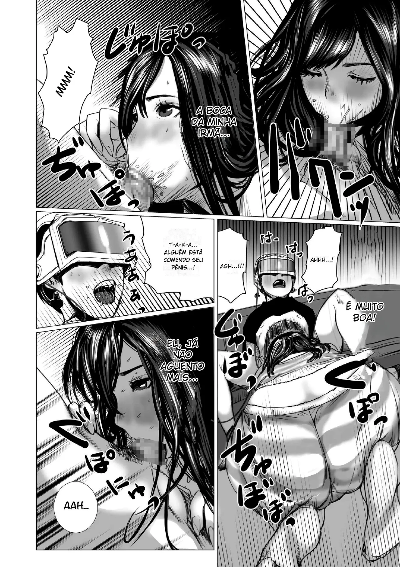 [chocohell] Otouto no Game-nou to Ane no Game-sei [Portuguese-BR] numero di immagine  17