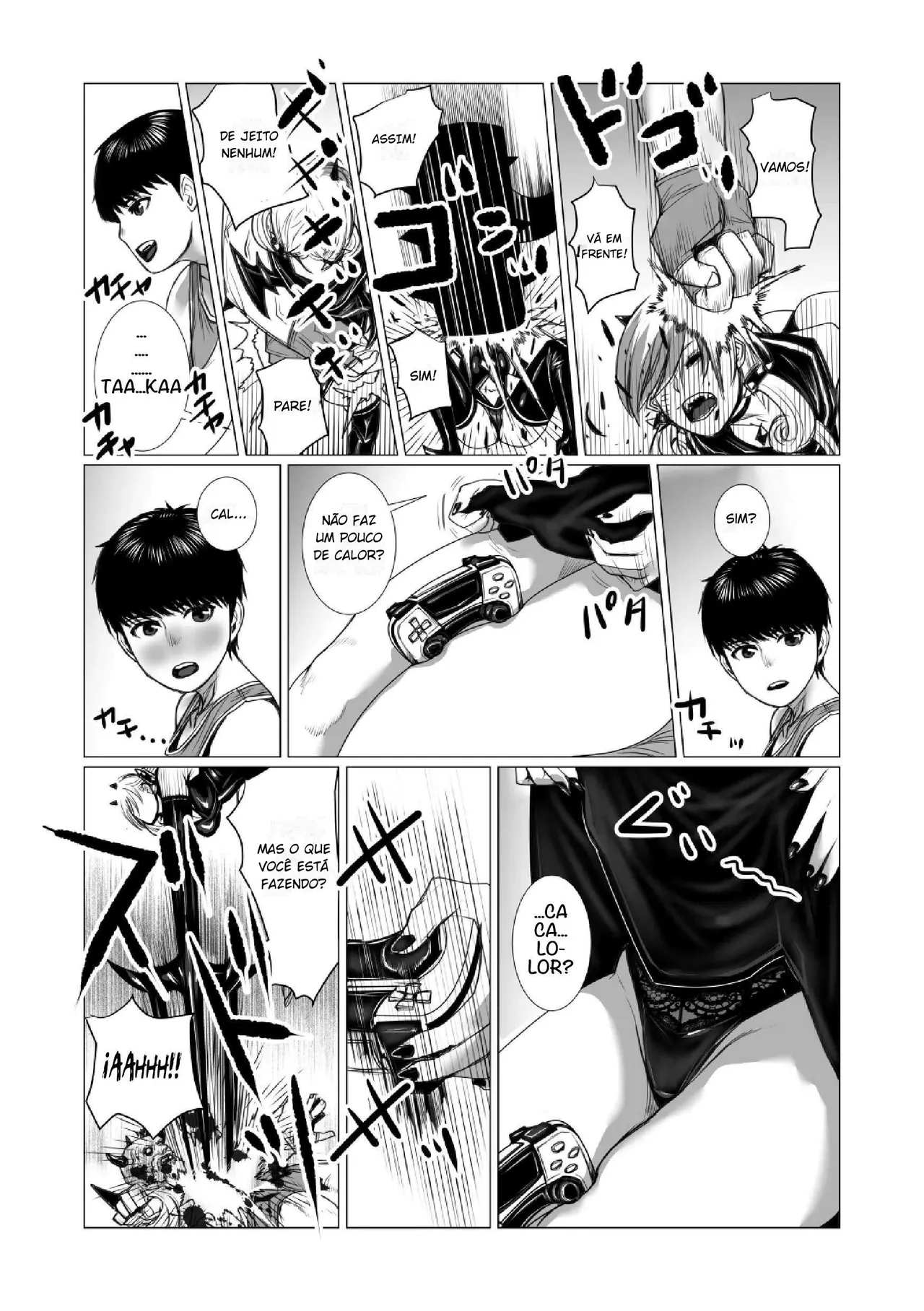 [chocohell] Otouto no Game-nou to Ane no Game-sei [Portuguese-BR] numero di immagine  39