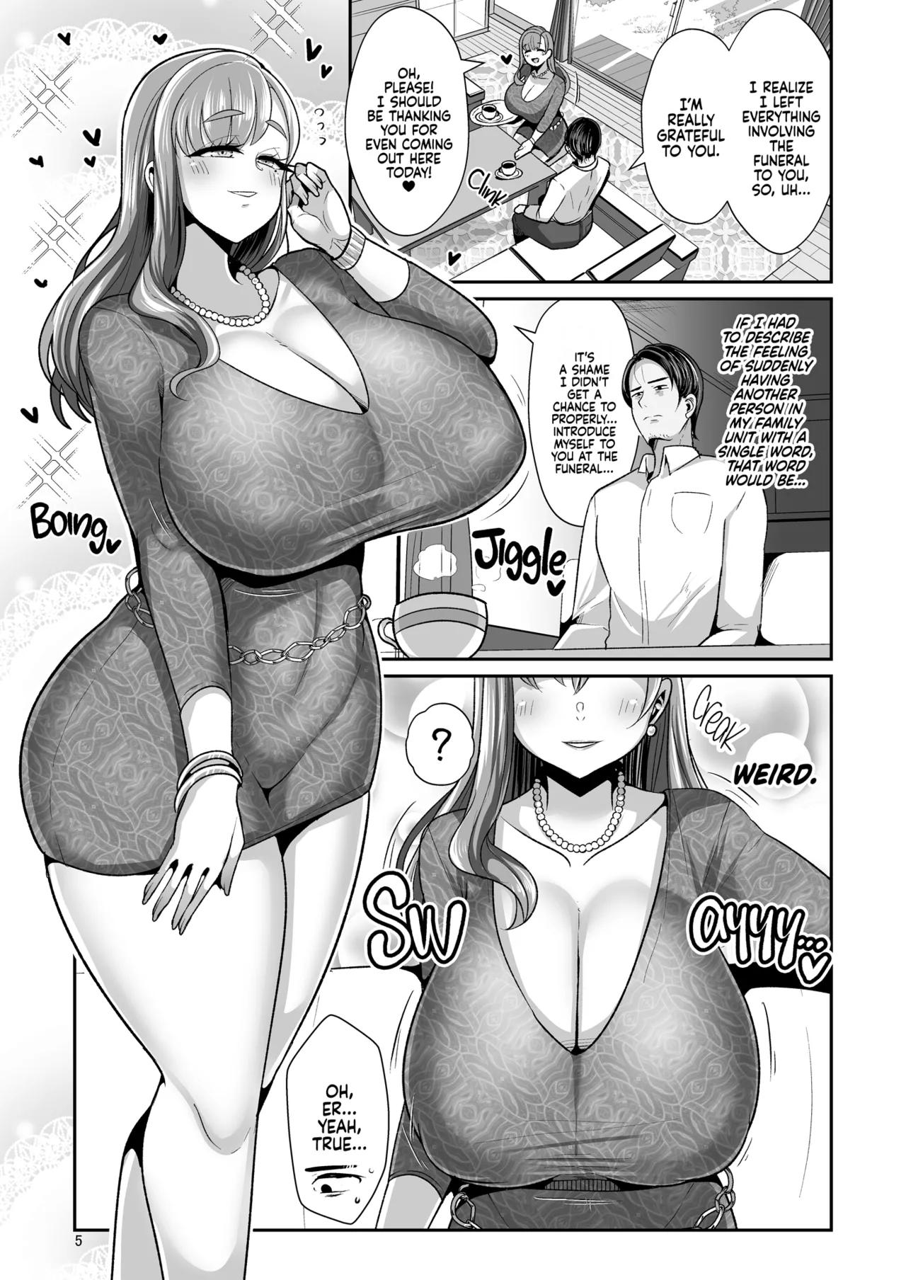 [Shinshunshantonshou (Bukatsu)] Yurufuwa Kyonyuu no Toshishita Mama to Aisaretakatta Oji-san no Ore |  Her, My Younger Well-Endowed Stepmom, and Me, a Sill Old Guy Who’s Only Ever Wanted to Be Loved [English] {2d-market.com} [Decensored] [Digital] image number 7