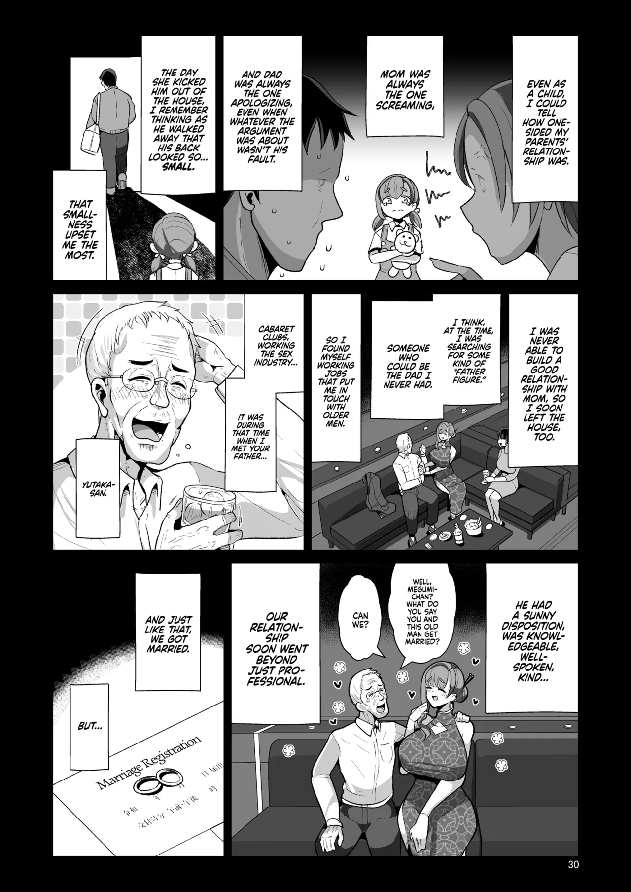 [Shinshunshantonshou (Bukatsu)] Yurufuwa Kyonyuu no Toshishita Mama to Aisaretakatta Oji-san no Ore |  Her, My Younger Well-Endowed Stepmom, and Me, a Sill Old Guy Who’s Only Ever Wanted to Be Loved [English] {2d-market.com} [Decensored] [Digital] image number 32