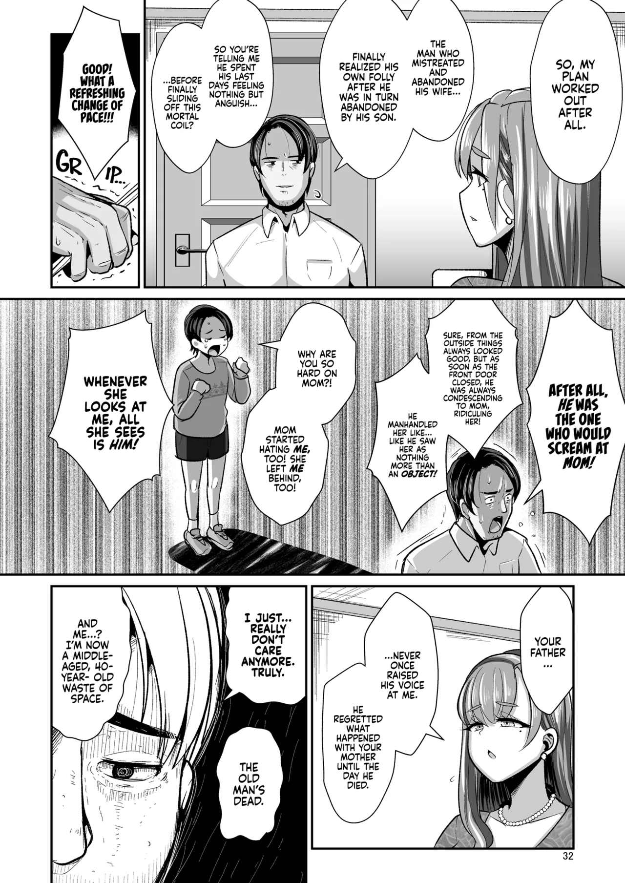 [Shinshunshantonshou (Bukatsu)] Yurufuwa Kyonyuu no Toshishita Mama to Aisaretakatta Oji-san no Ore |  Her, My Younger Well-Endowed Stepmom, and Me, a Sill Old Guy Who’s Only Ever Wanted to Be Loved [English] {2d-market.com} [Decensored] [Digital] image number 34