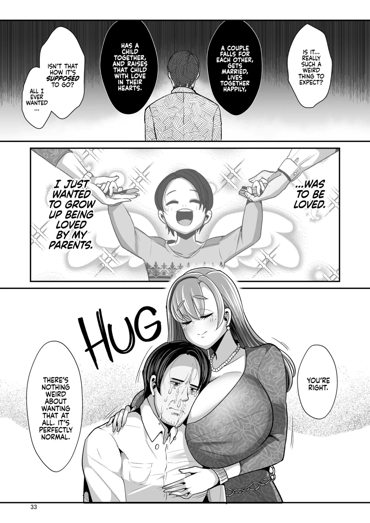 [Shinshunshantonshou (Bukatsu)] Yurufuwa Kyonyuu no Toshishita Mama to Aisaretakatta Oji-san no Ore |  Her, My Younger Well-Endowed Stepmom, and Me, a Sill Old Guy Who’s Only Ever Wanted to Be Loved [English] {2d-market.com} [Decensored] [Digital] image number 35