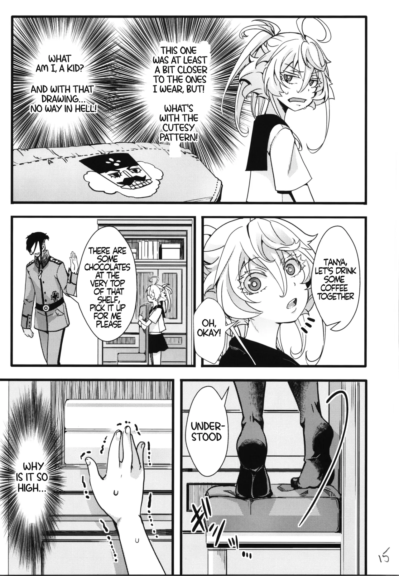 (C100) [Goshujinsama no Omochabako (hal)] C100 Bonus Book 01 - Sailor Suit Tanya-chan's Story R-18ver (Youjo Senki)[EHCOVE] 图片编号 15