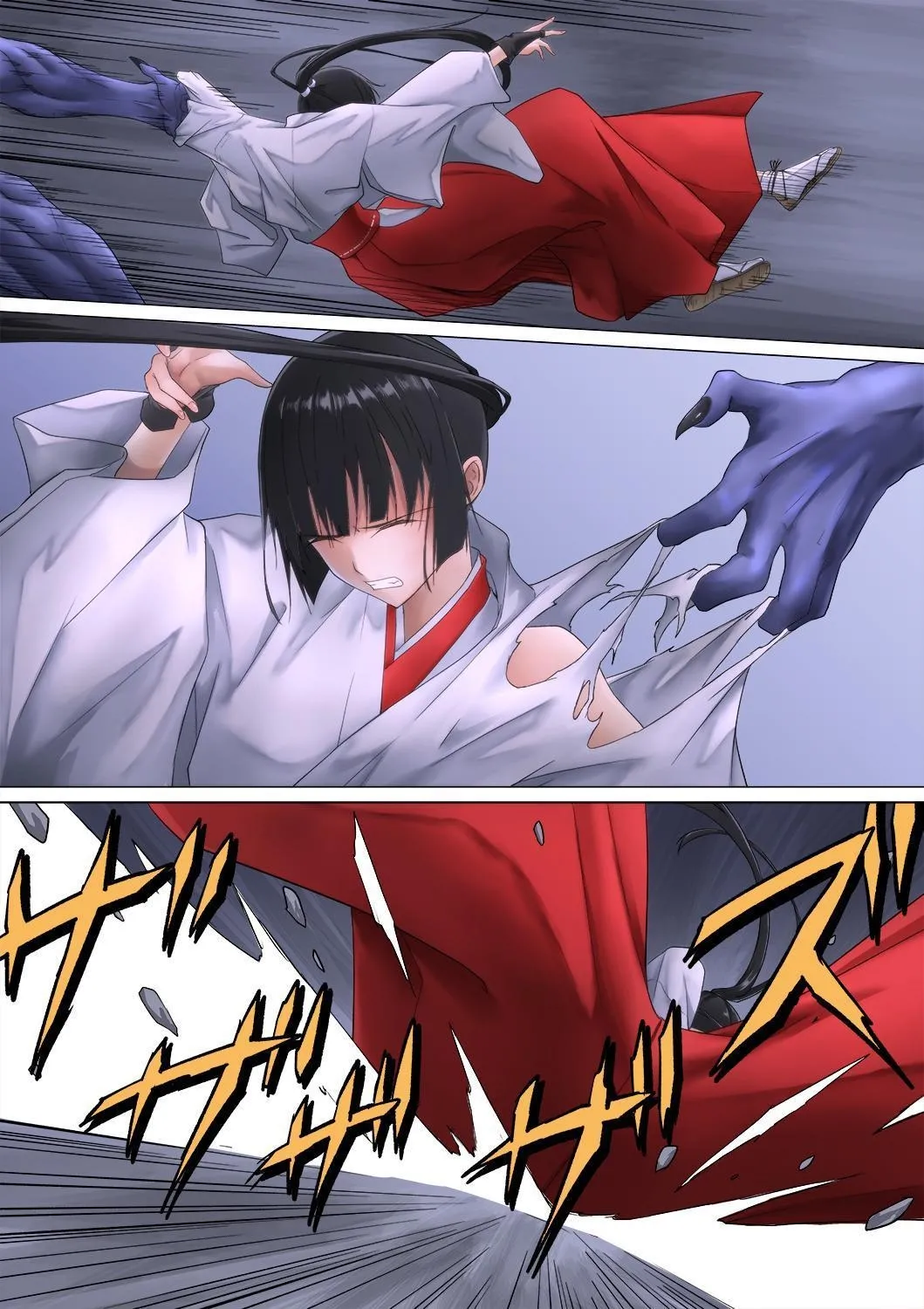 [BackyourLuck (mogO-721)] Miko Oni Kan | 巫女鬼姦 [Chinese] 이미지 번호 21