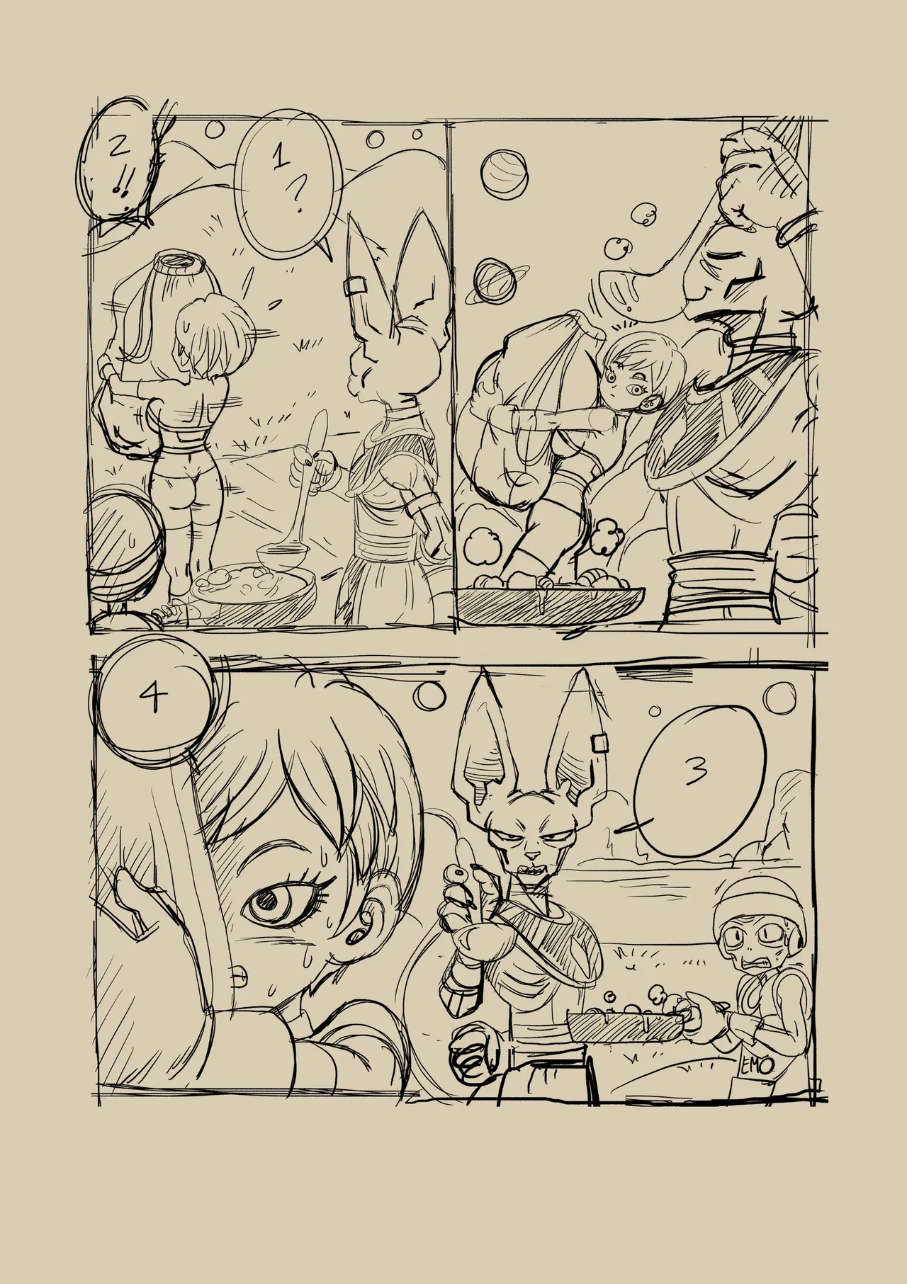 [Yamamoto] No One Can Go Against Beerus!｜沒人能違抗比魯斯！1-3 (Dragon Ball Super) [Chinese] [Decensored] [無修大濕] image number 101