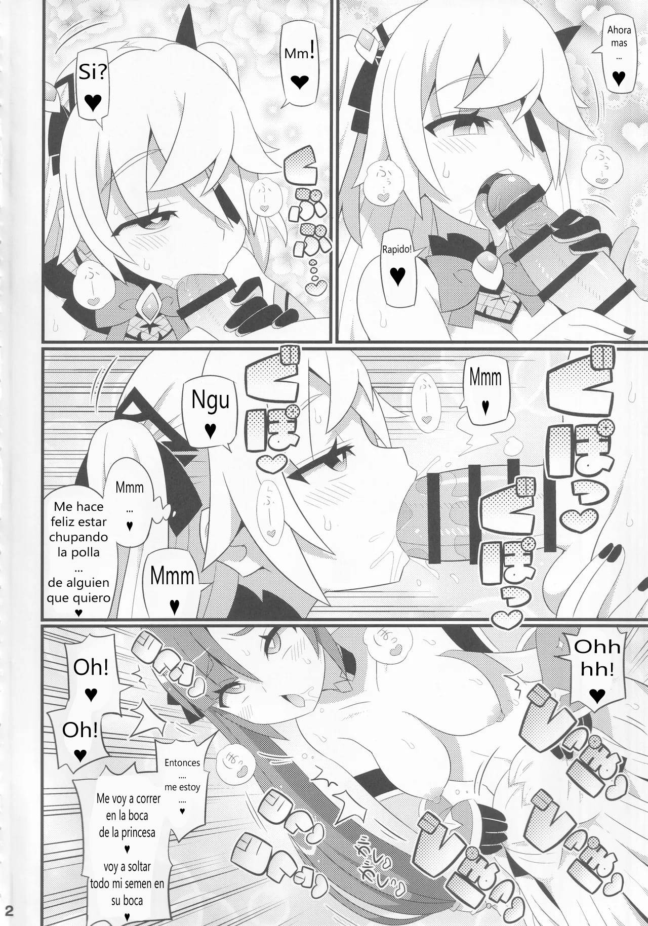 (C102) [Etoile Zamurai (Gonta, Yuuno)] Emi-chan o Aherasemakuru Hon｜Un Libro Donde Hago que Emi-chan Haga Muchas Caras de Placer (Genshin Impact) [Spanish] [Inmortal Forever] image number 3