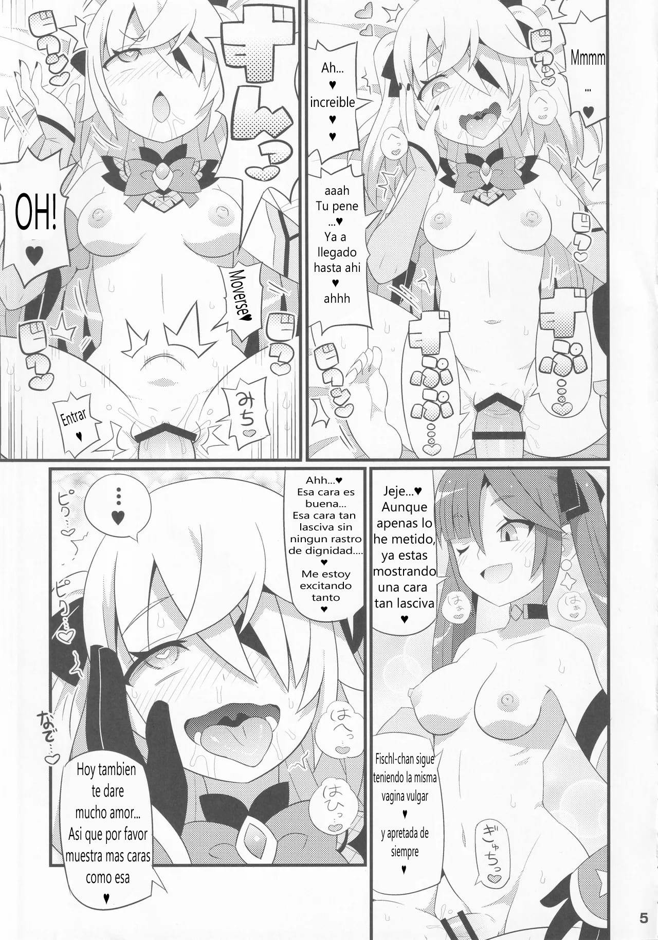 (C102) [Etoile Zamurai (Gonta, Yuuno)] Emi-chan o Aherasemakuru Hon｜Un Libro Donde Hago que Emi-chan Haga Muchas Caras de Placer (Genshin Impact) [Spanish] [Inmortal Forever] image number 6