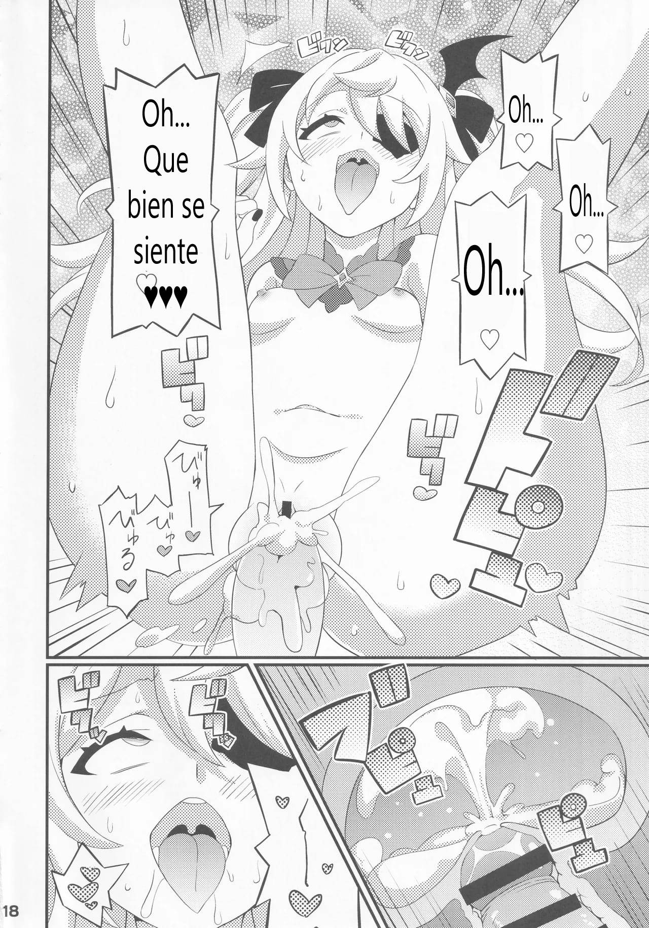 (C102) [Etoile Zamurai (Gonta, Yuuno)] Emi-chan o Aherasemakuru Hon｜Un Libro Donde Hago que Emi-chan Haga Muchas Caras de Placer (Genshin Impact) [Spanish] [Inmortal Forever] image number 19