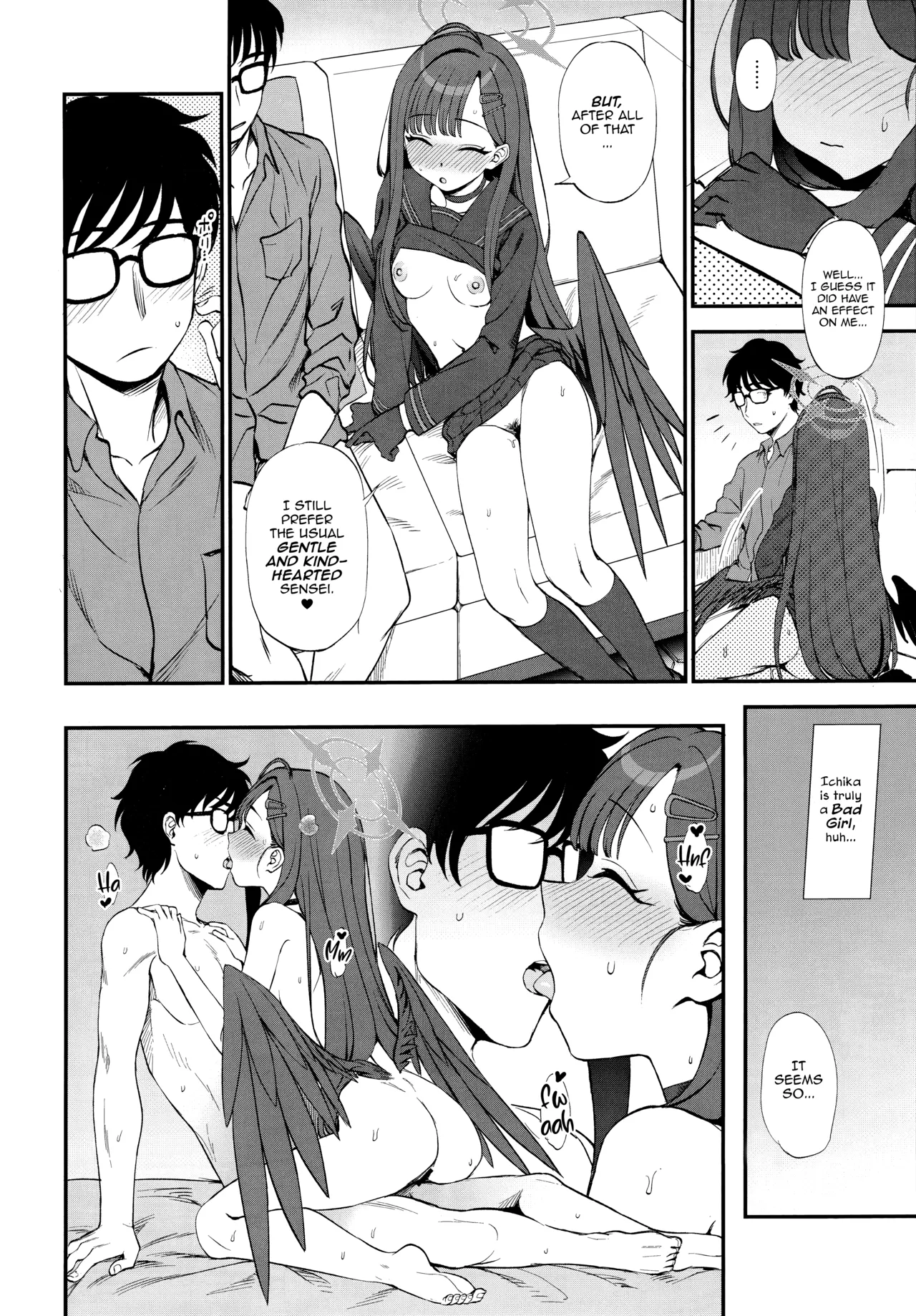 (Blue Market 13) [Kuma no Tooru Michi (Kumada)] Sensei, Chotto Iissuka? | Sensei, Got a sec~?  (Blue Archive) [English] [DeppoTL] 图片编号 17