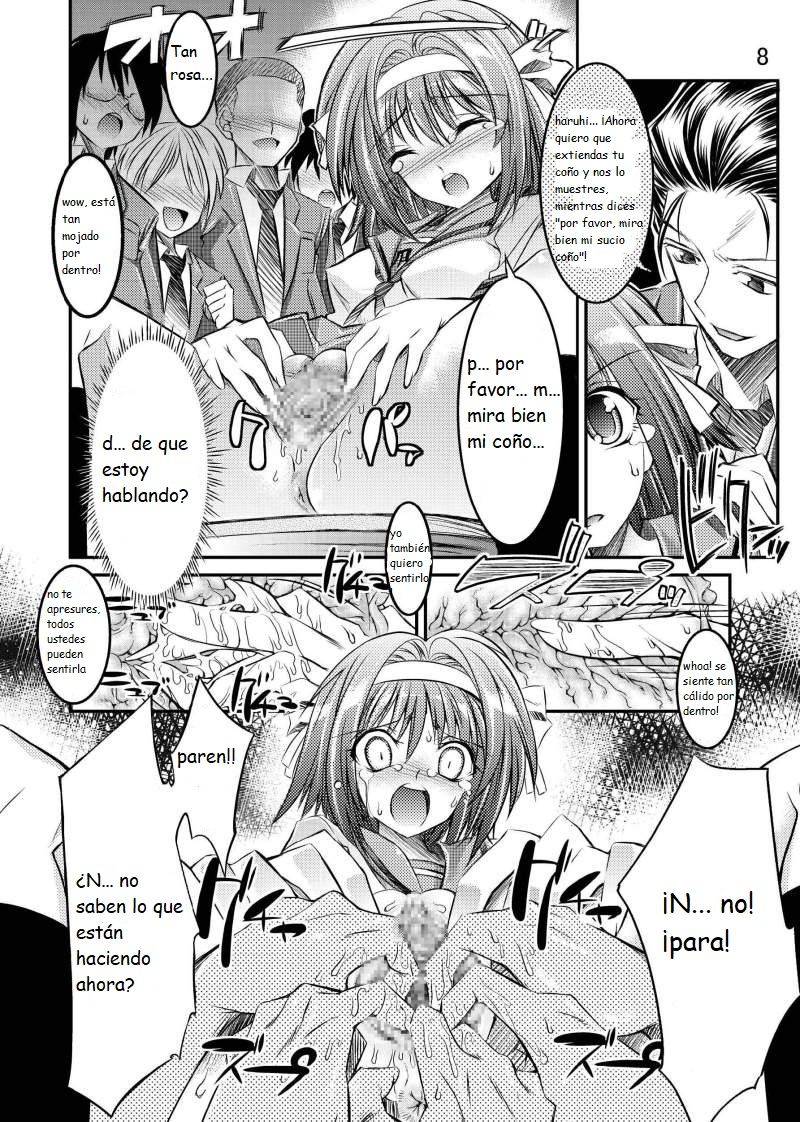 [Kaientai (Shuten Douji)] Melancholy Princess (The Melancholy of Haruhi Suzumiya) [Spanish] 图片编号 8