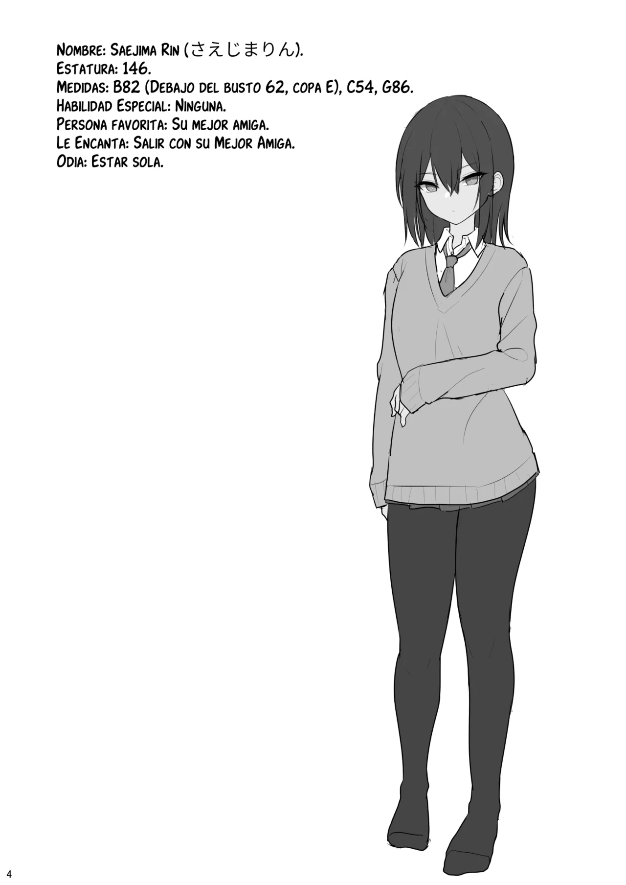 [Nekonokone (Takeyuu)] Tsumetai Senpai Ga Mukyoka Nakadashi Sareru Made | Haciéndole Creampie a mi Fría y Distante Senpai sin su Consentimiento [Spanish][A Crazy Pervert][Digital] 图片编号 3